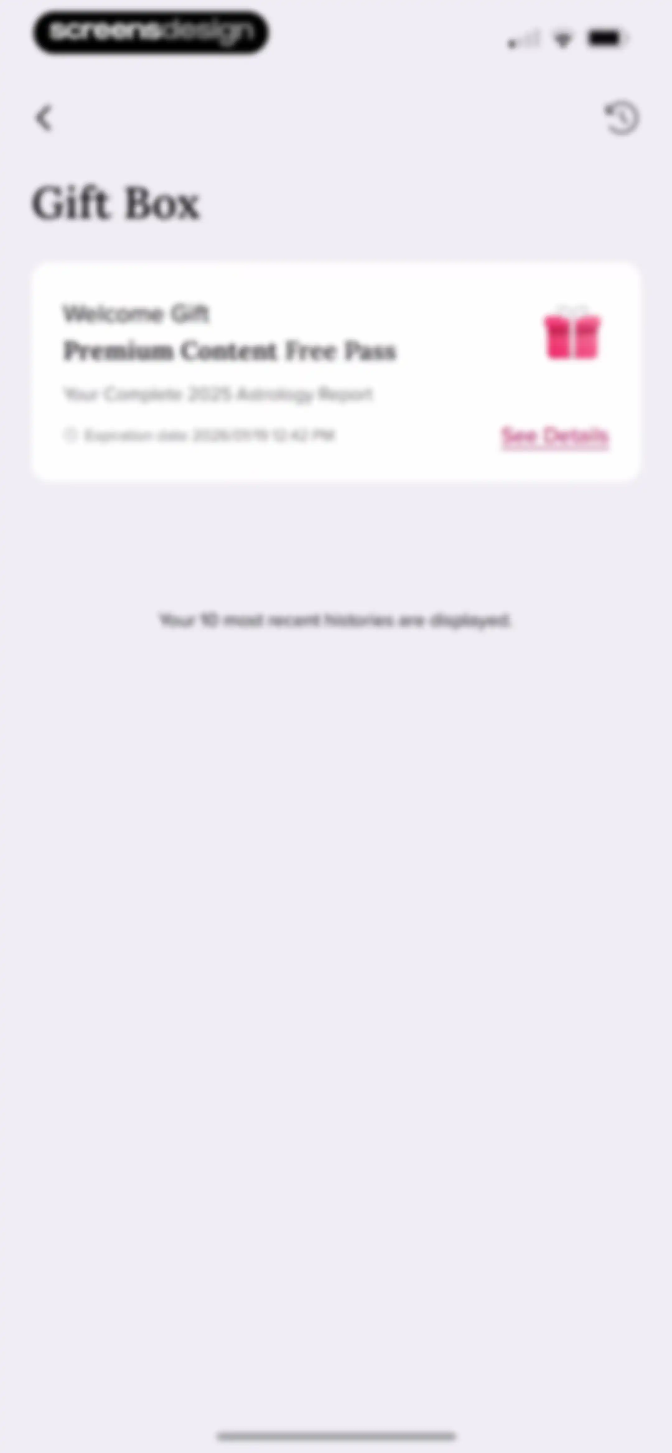 FORCETELLER: Daily Horoscope screen 26