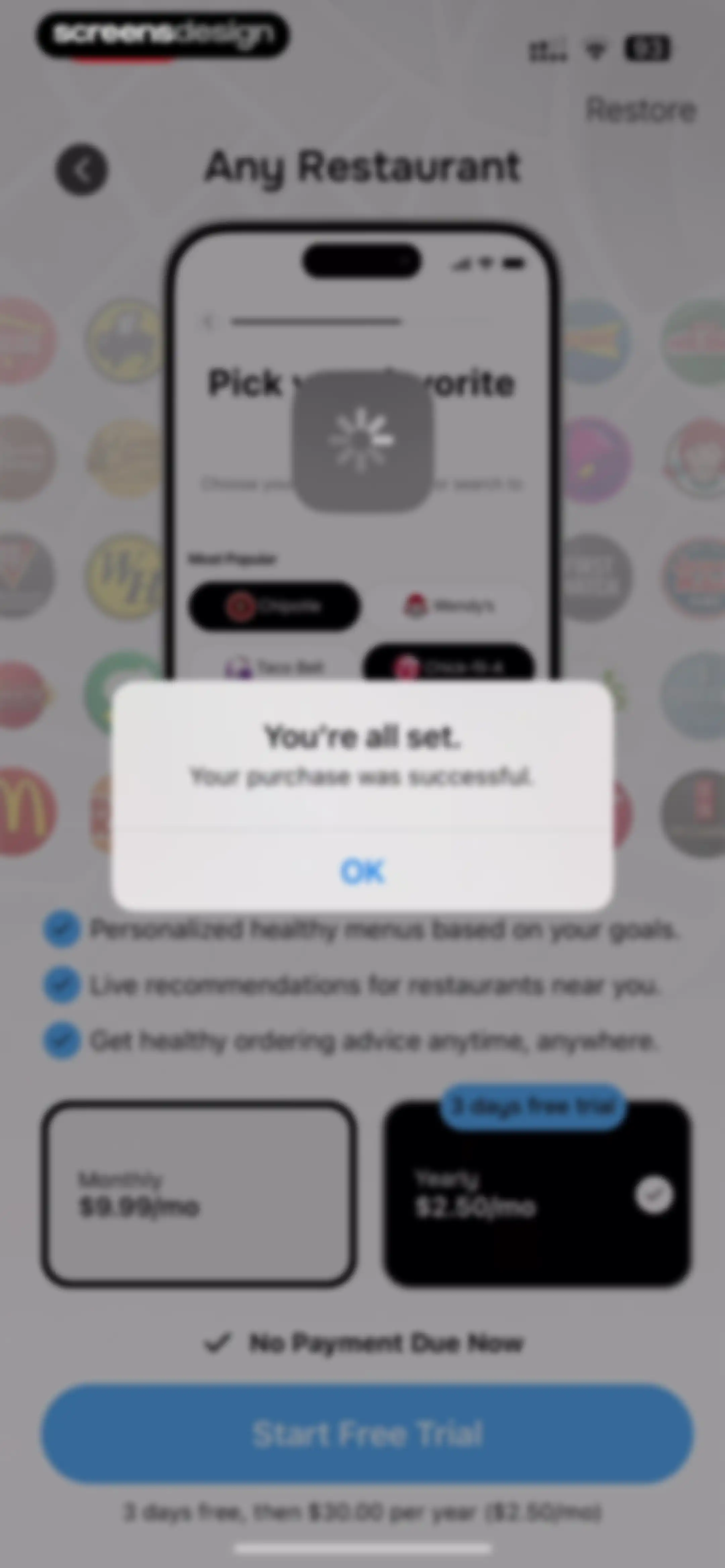 MenuFit - Healthy Eating Out screen 48