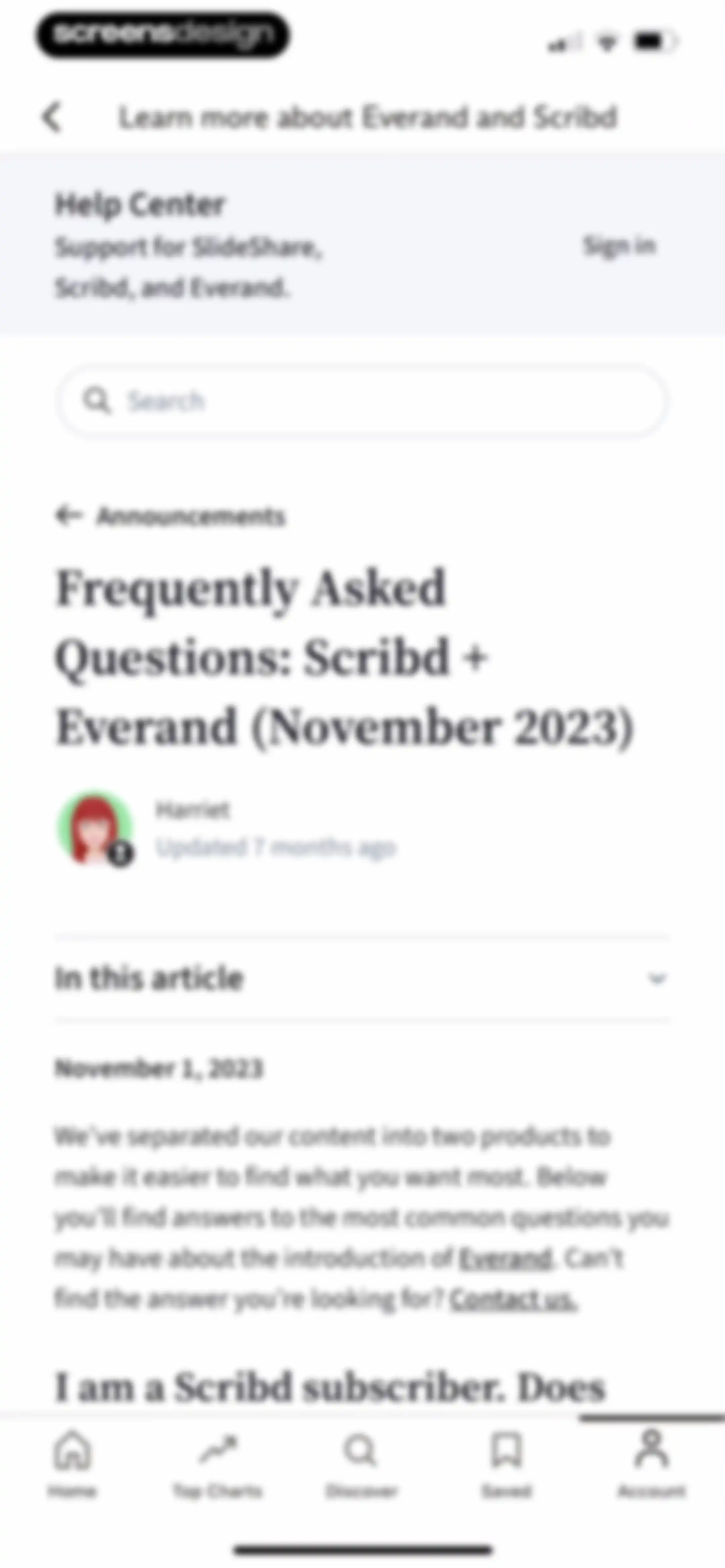 Everand: Audiobooks & Ebooks screen 157