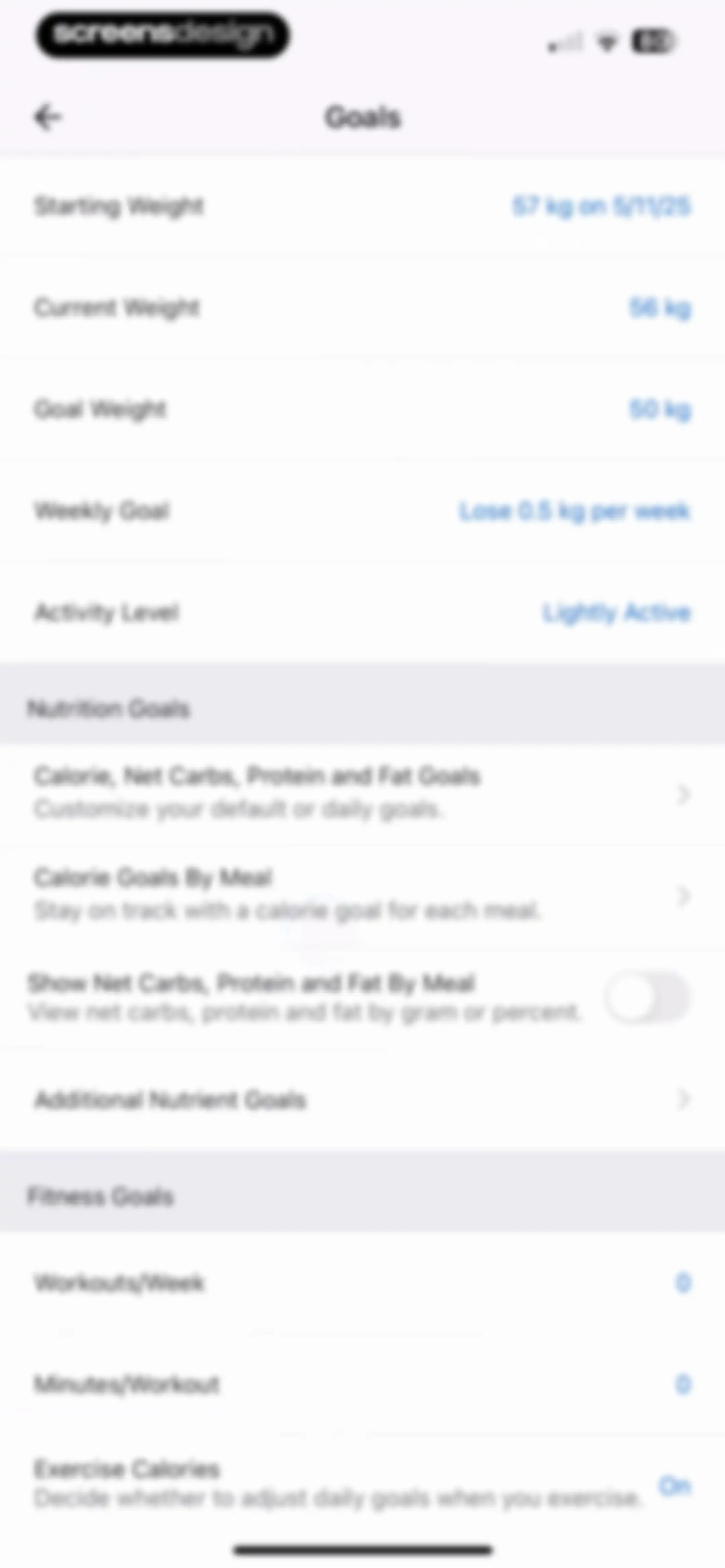 MyFitnessPal: Calorie Counter screen 193