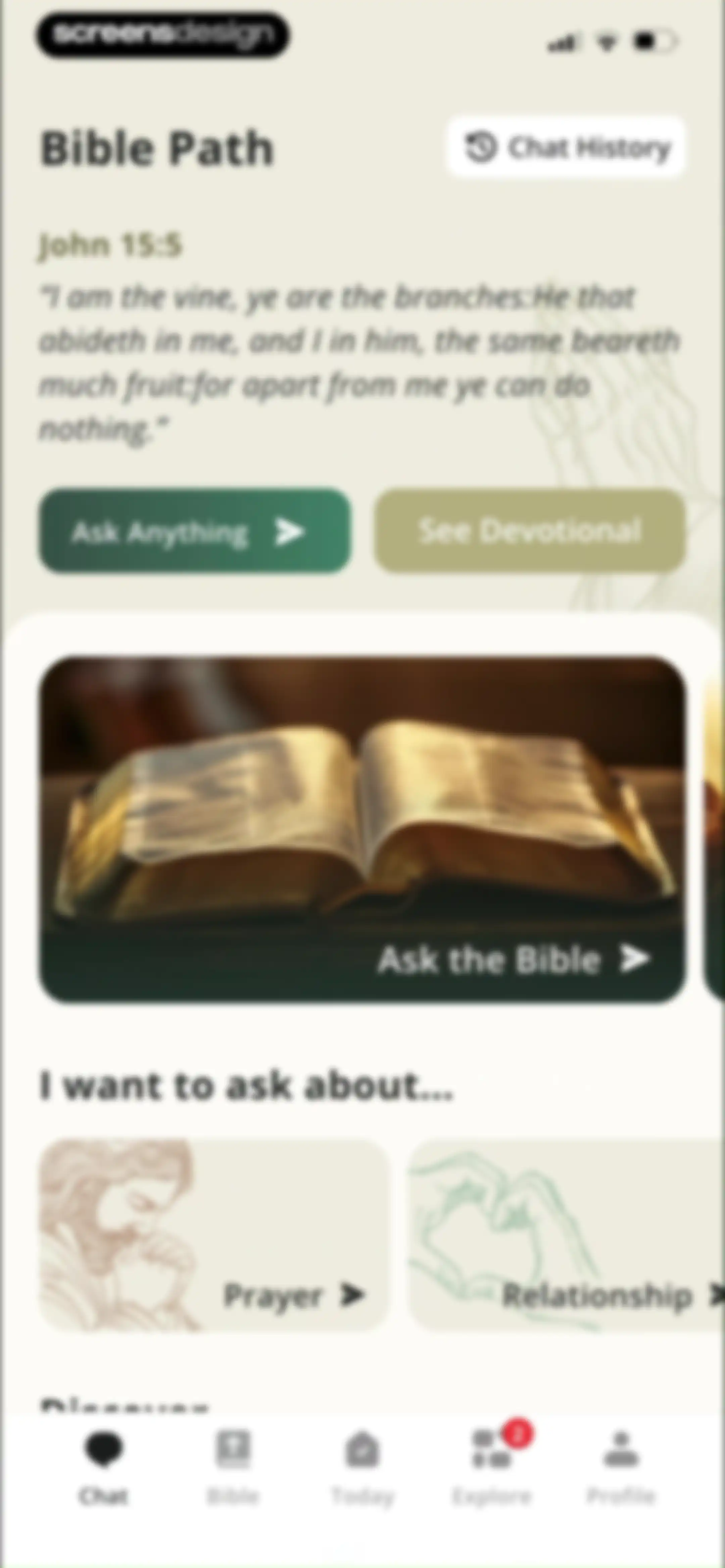 Bible Path: Prayers & Widgets screen 50