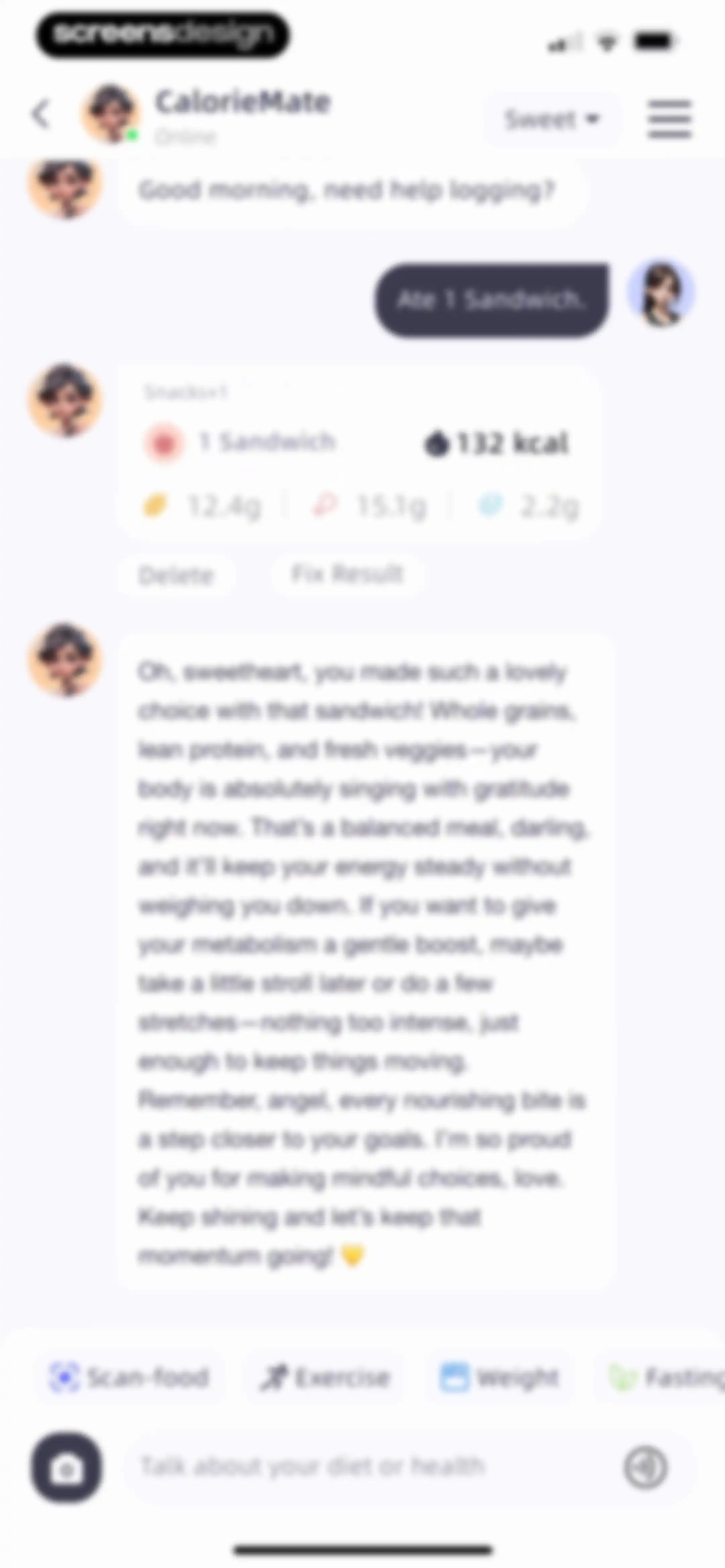 Calorie Tracker-CalorieMate screen 73
