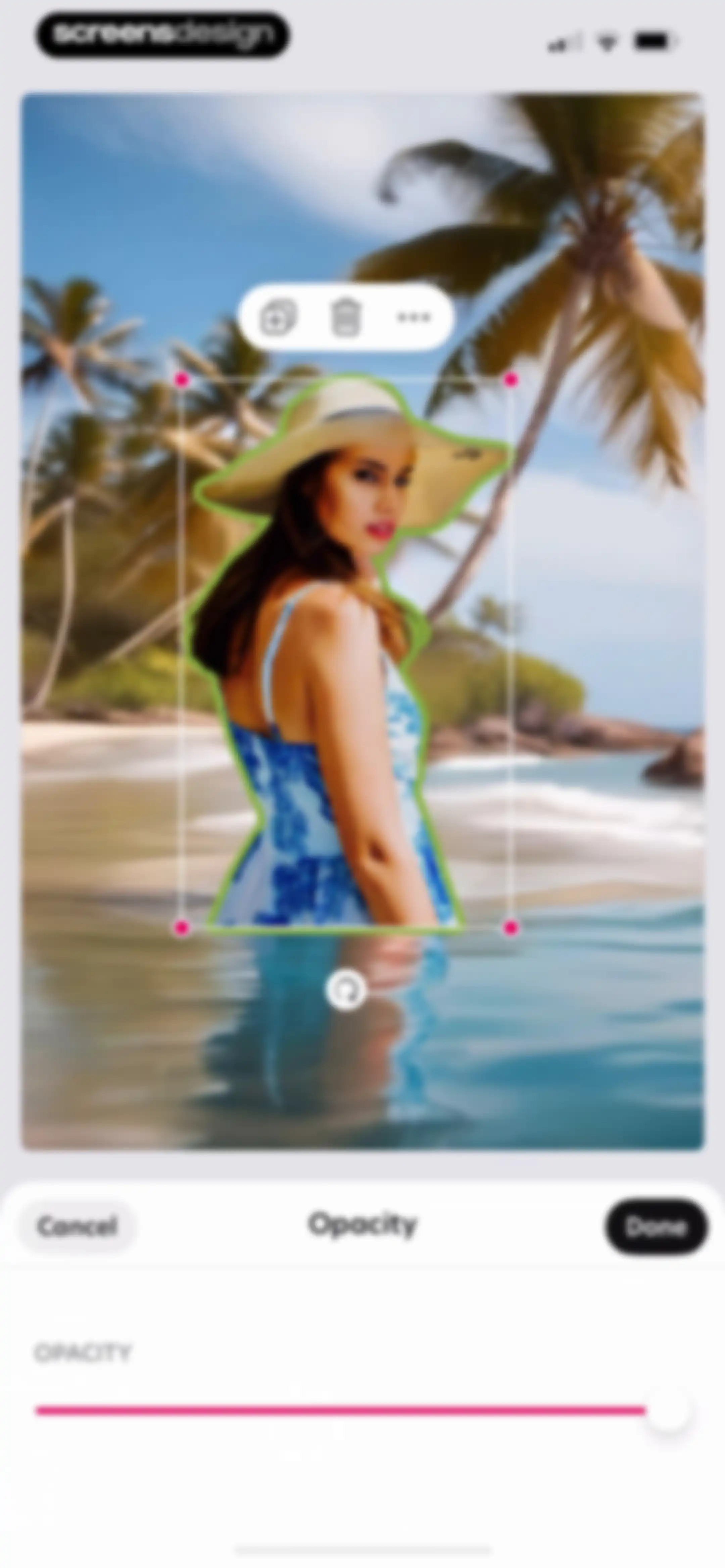 Bazaart AI Photo Editor Design screen 91