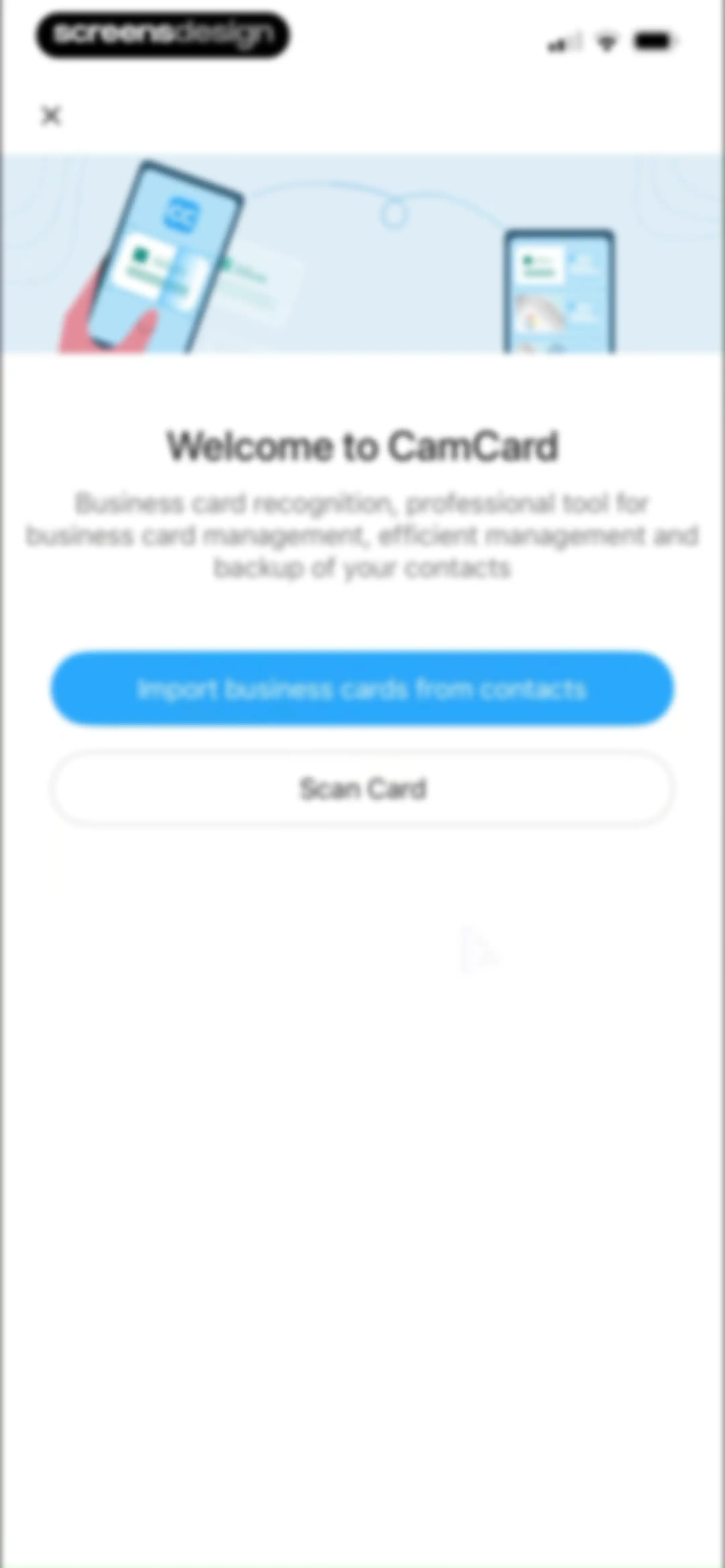 CamCard AI Business Assistant screen 19