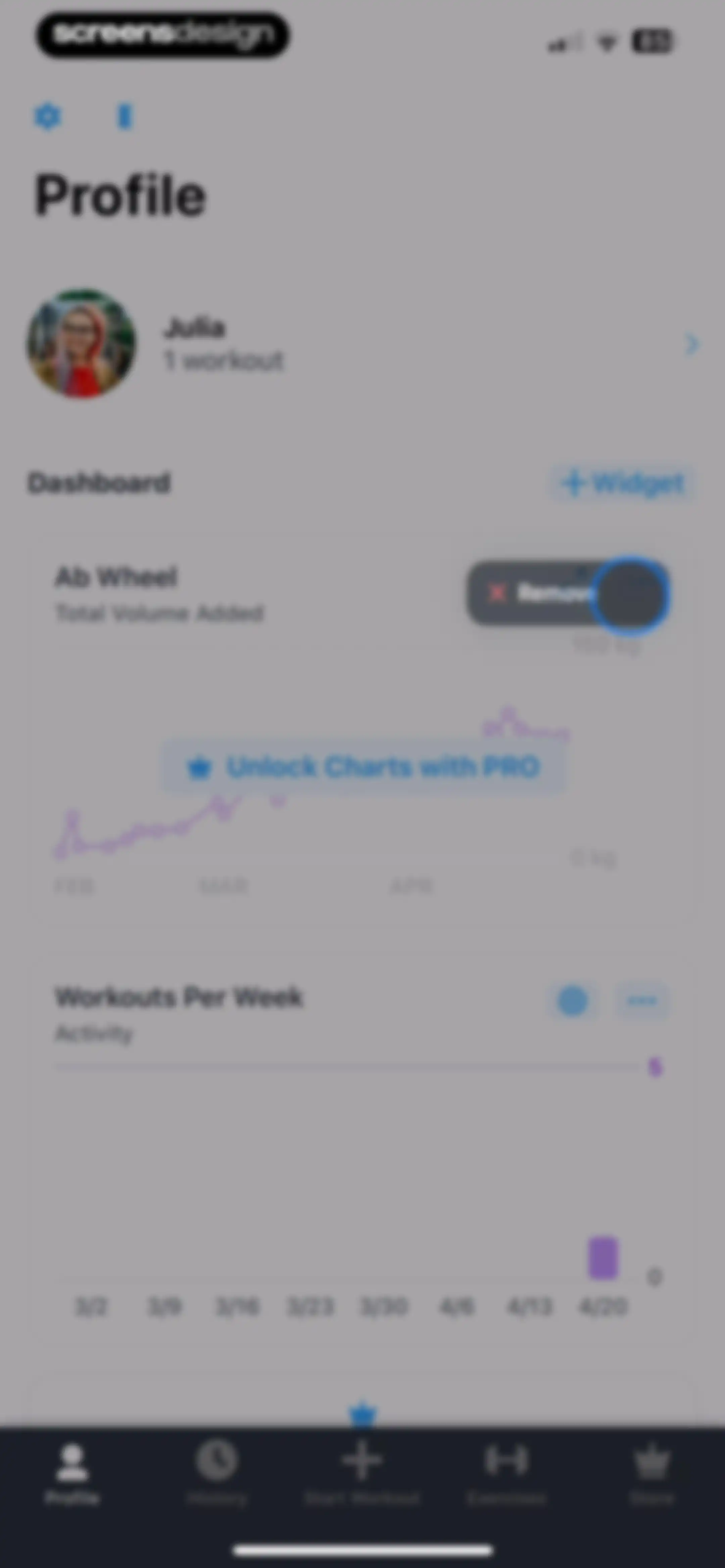 Strong Workout Tracker Gym Log screen 118