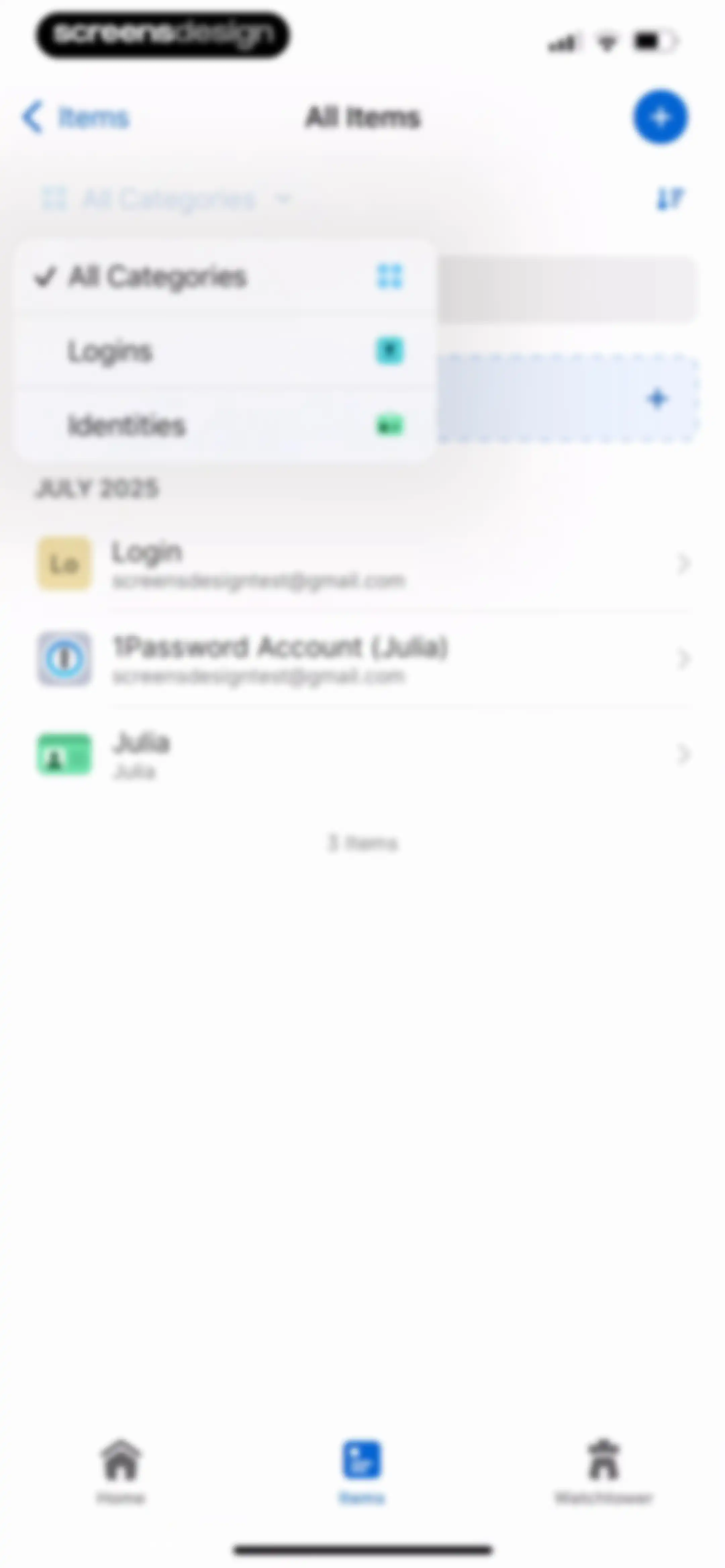 1Password: Password Manager screen 72