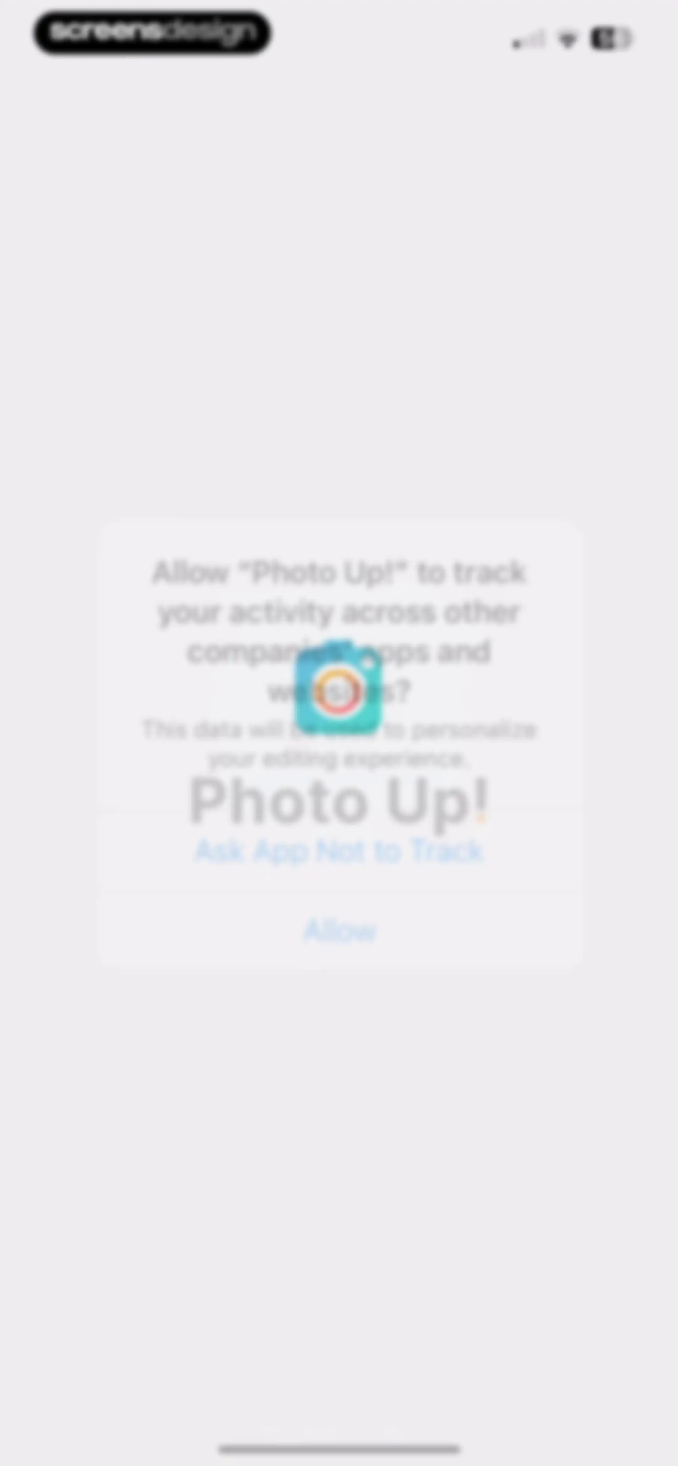 Photo Up! Picture Editor App screen 1