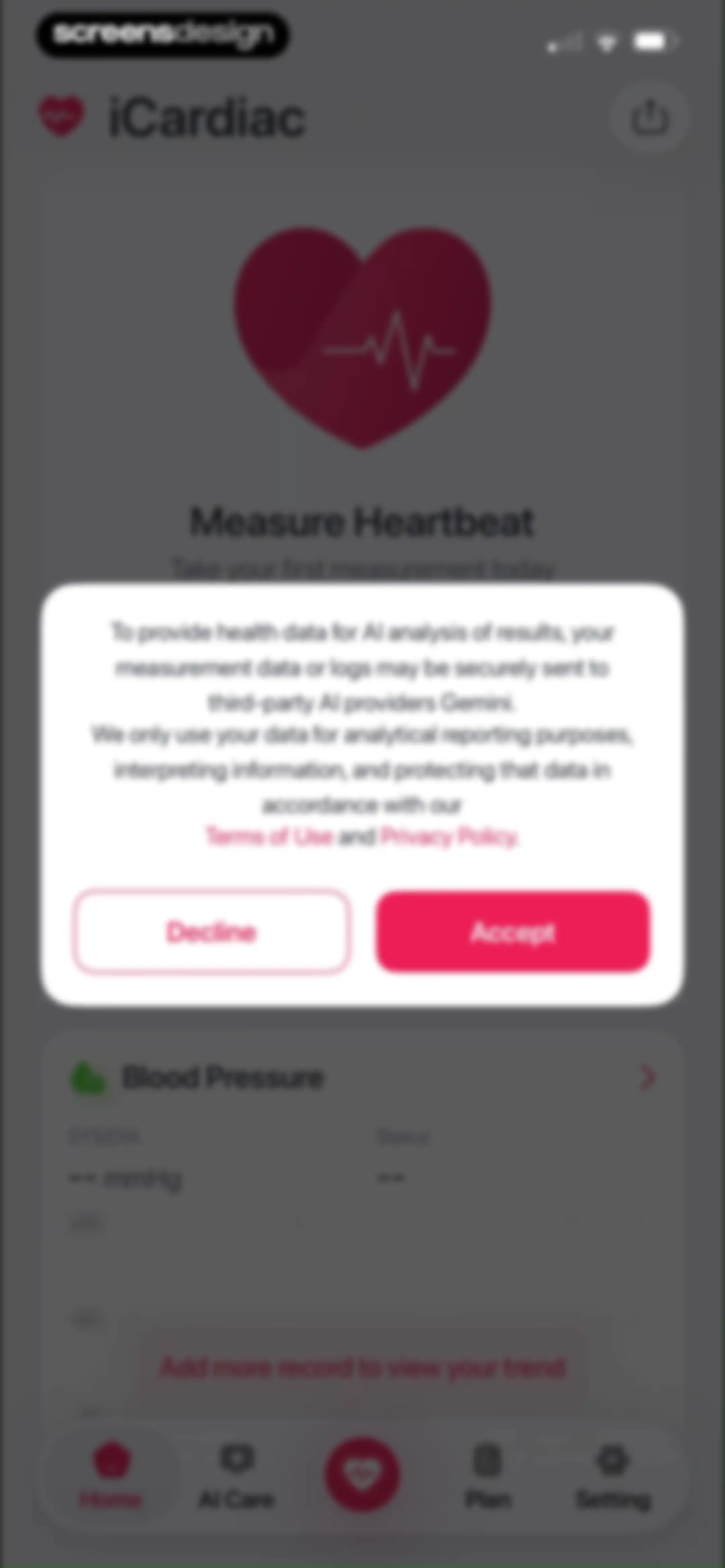 iCardiac: Heart Rate & Health screen 15