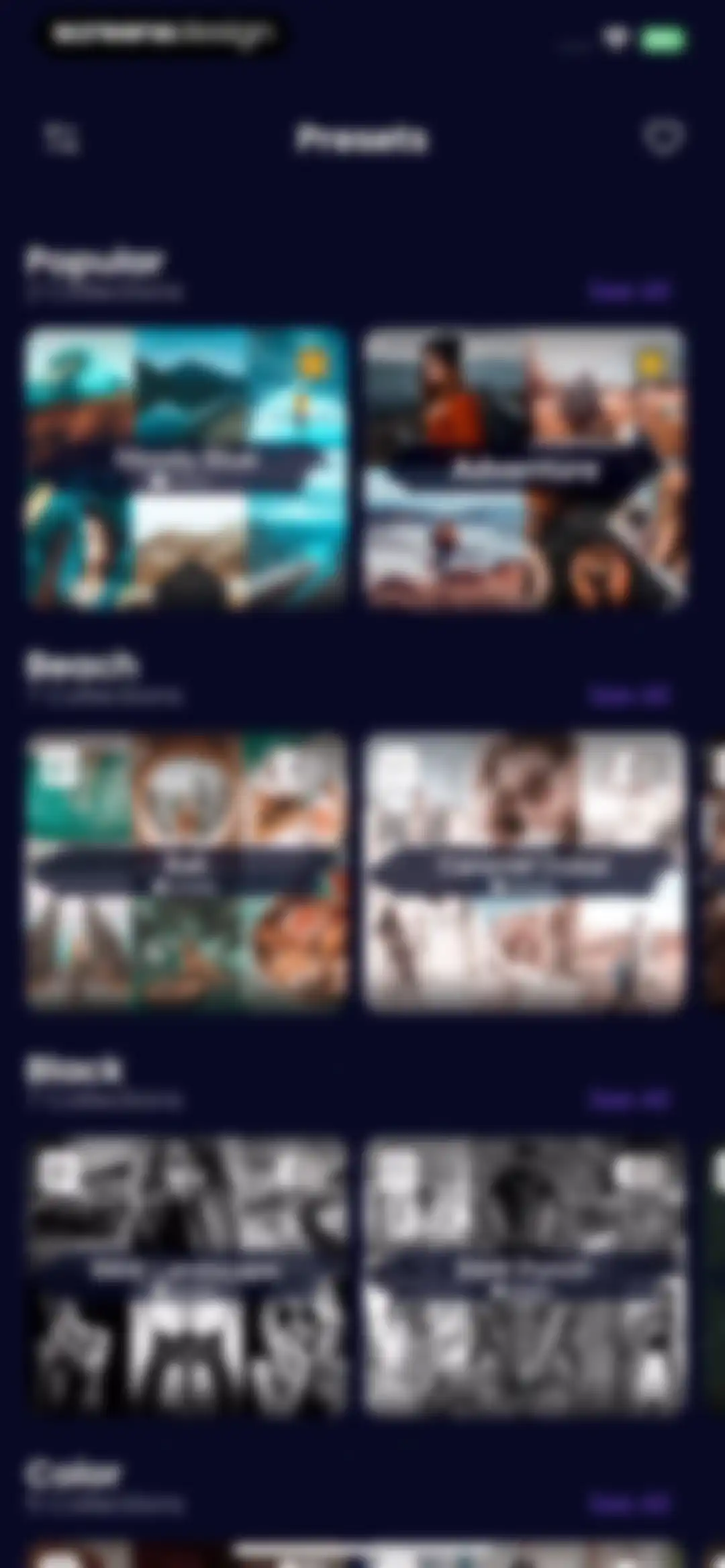 Presets for Lightroom: Filters screen 11