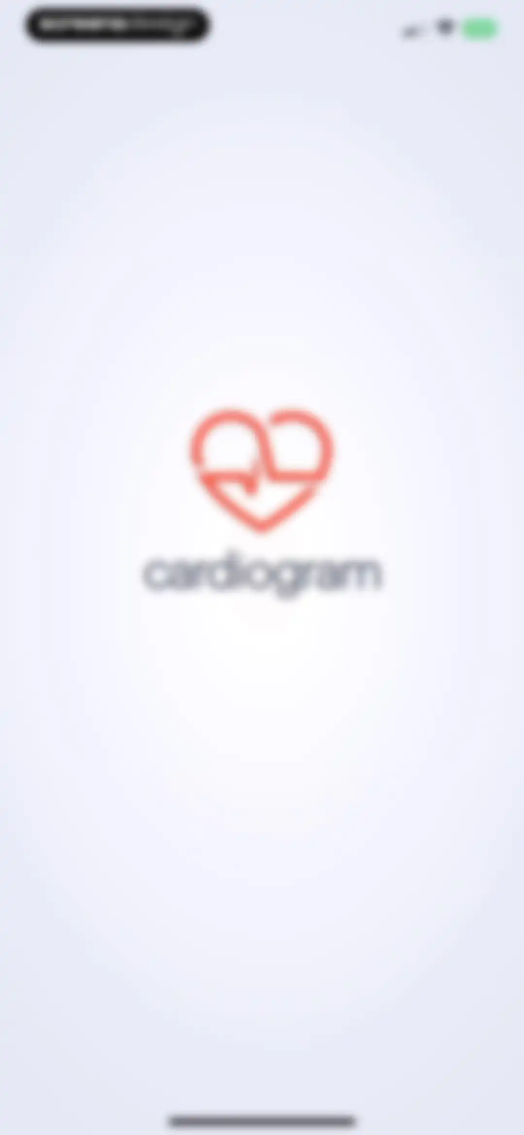 Cardiogram: Heart & BP Logger screen 1