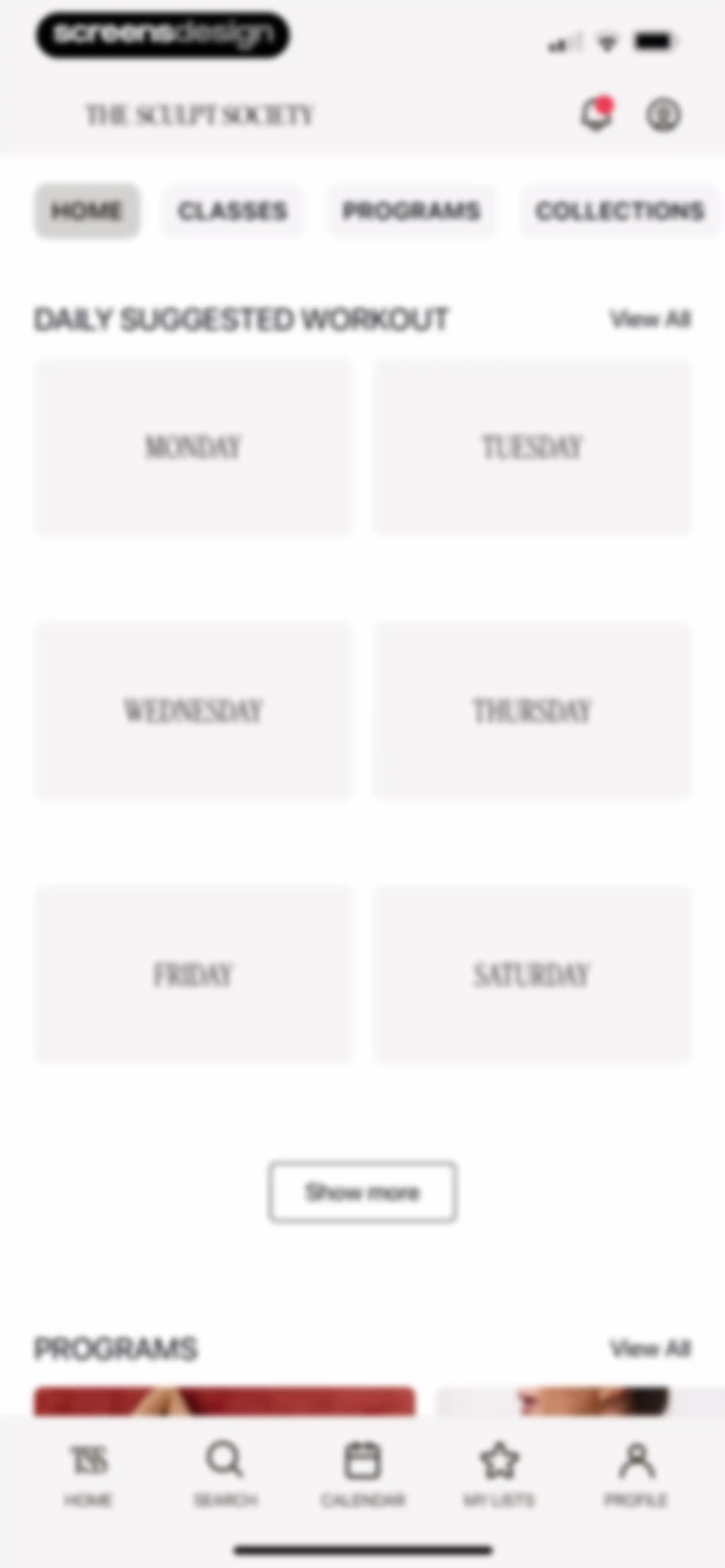 The Sculpt Society screen 50