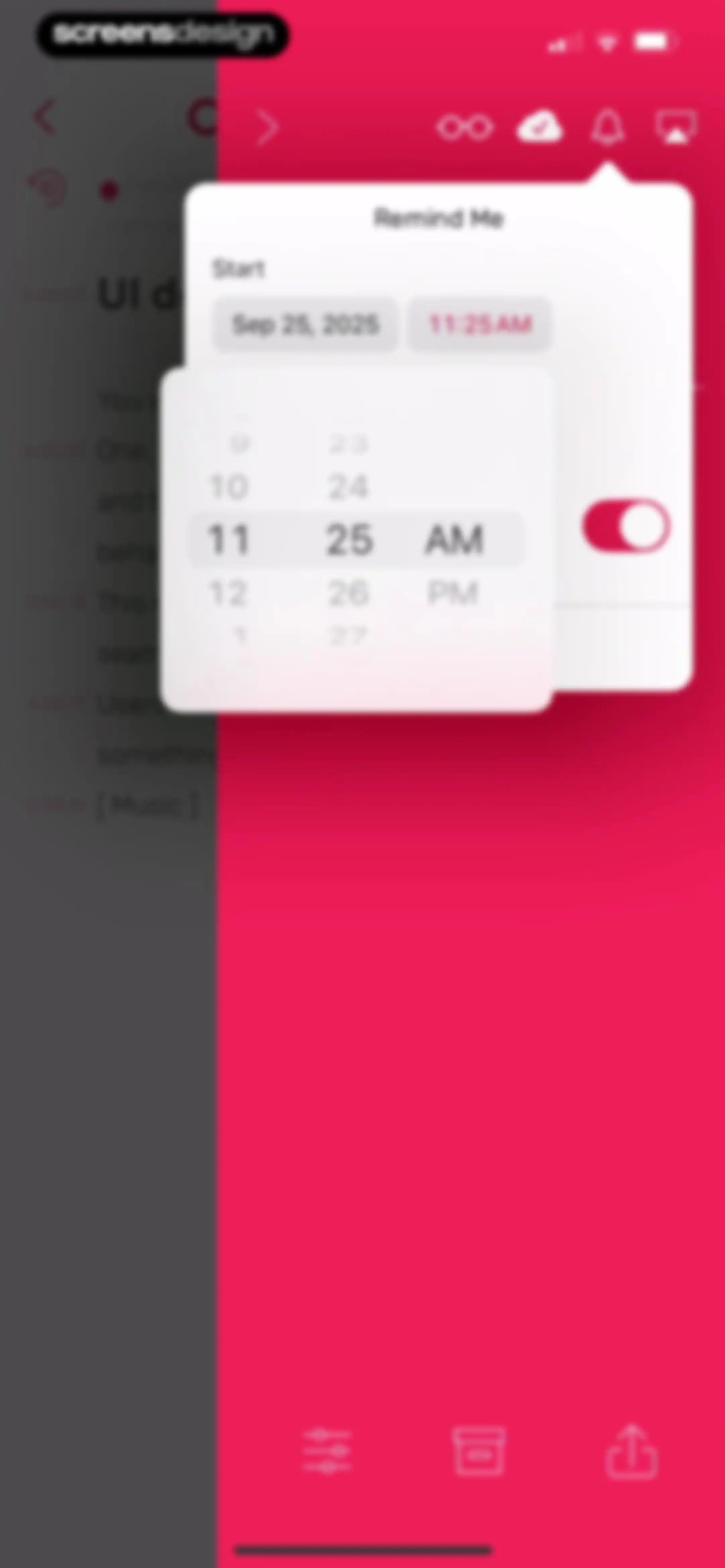 Noted: Record & AI Transcribe screen 75