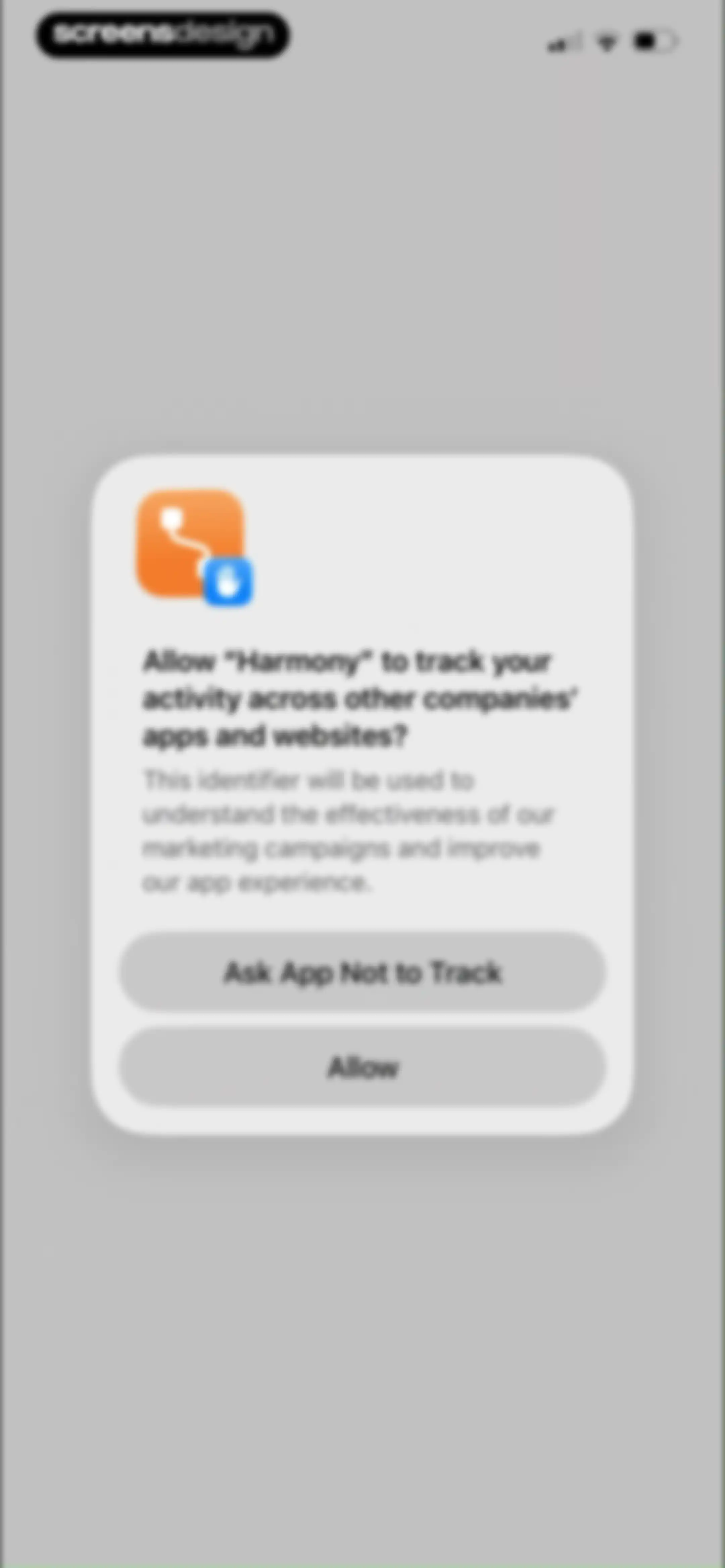 Harmony: Cycle Syncing, Period screen 1