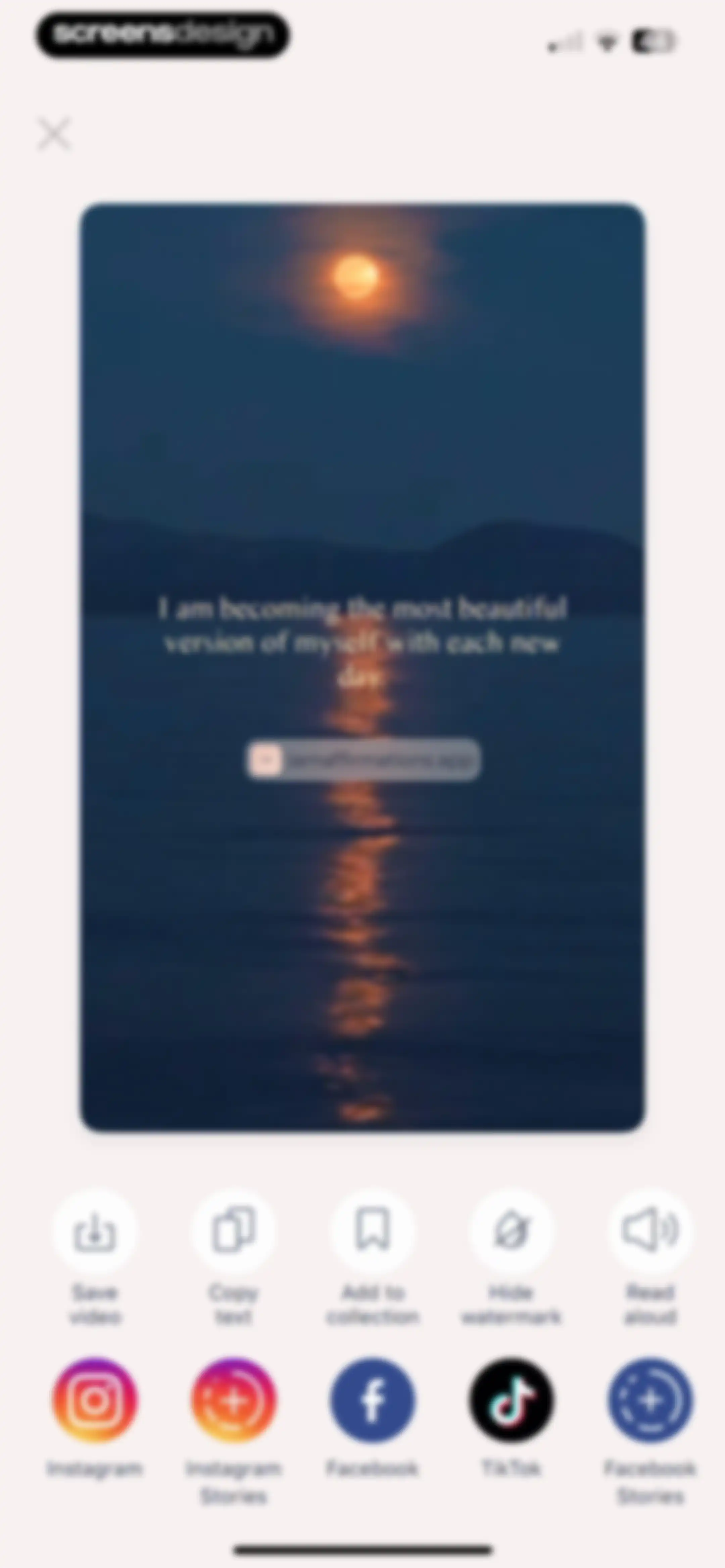 I am - Daily Affirmations screen 50