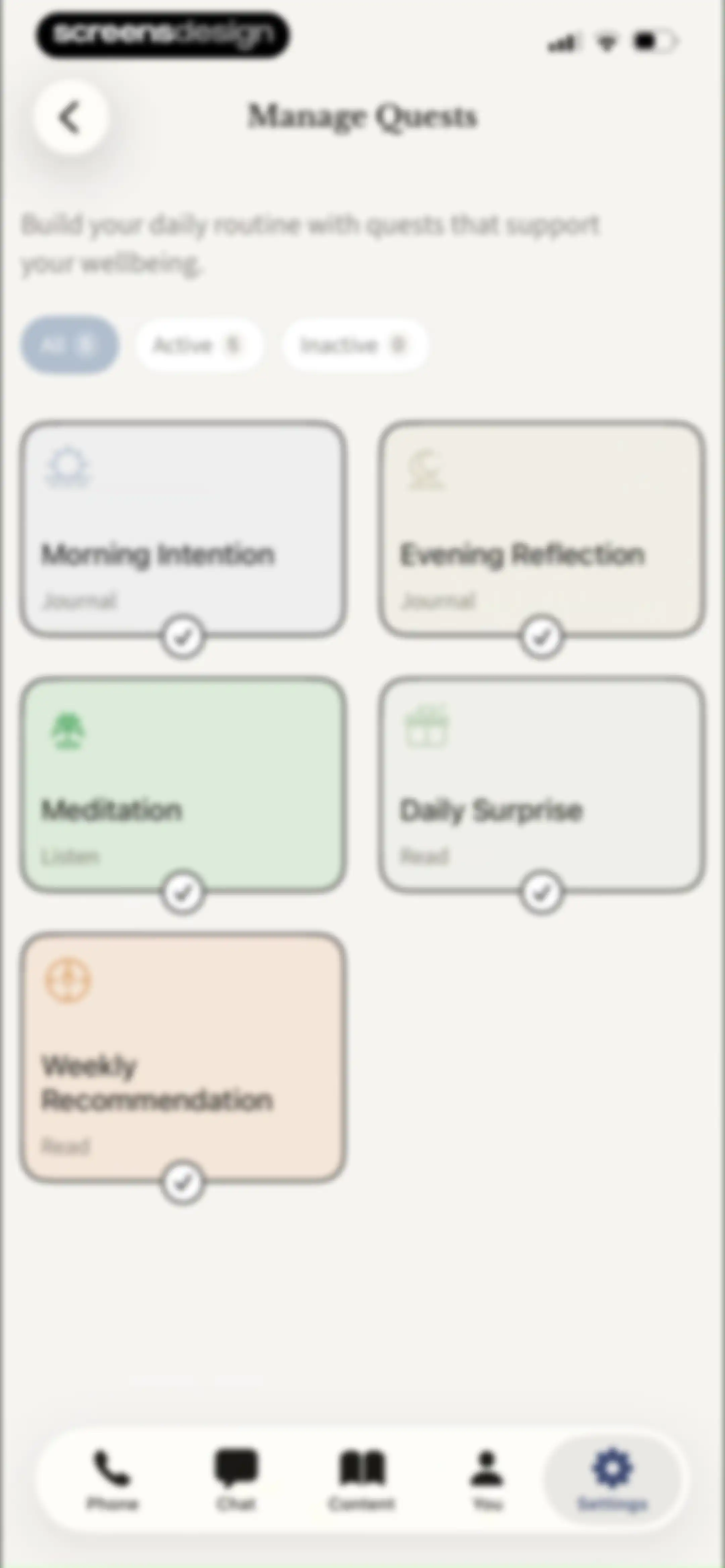 Sonia: AI for Mental Health screen 117