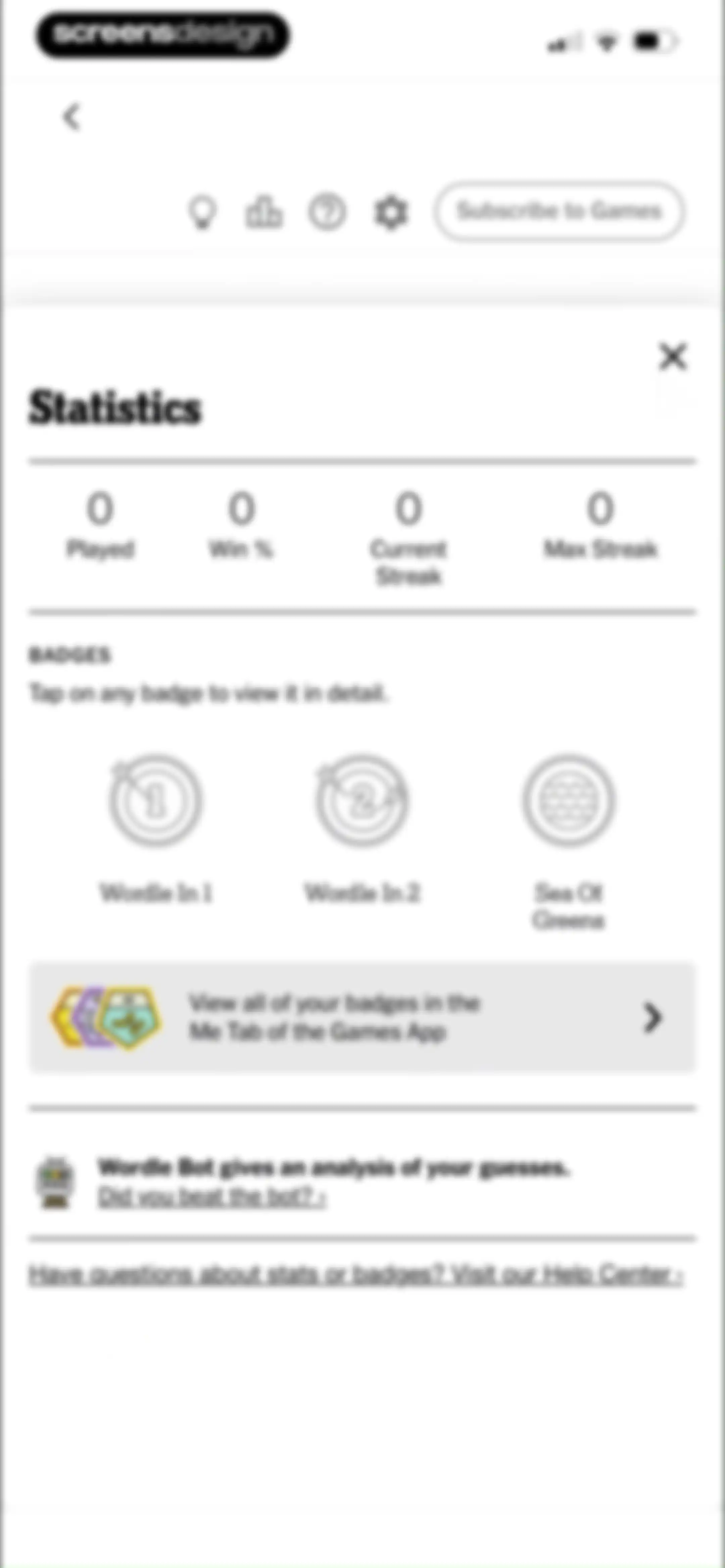NYTimes: US and Global News screen 60