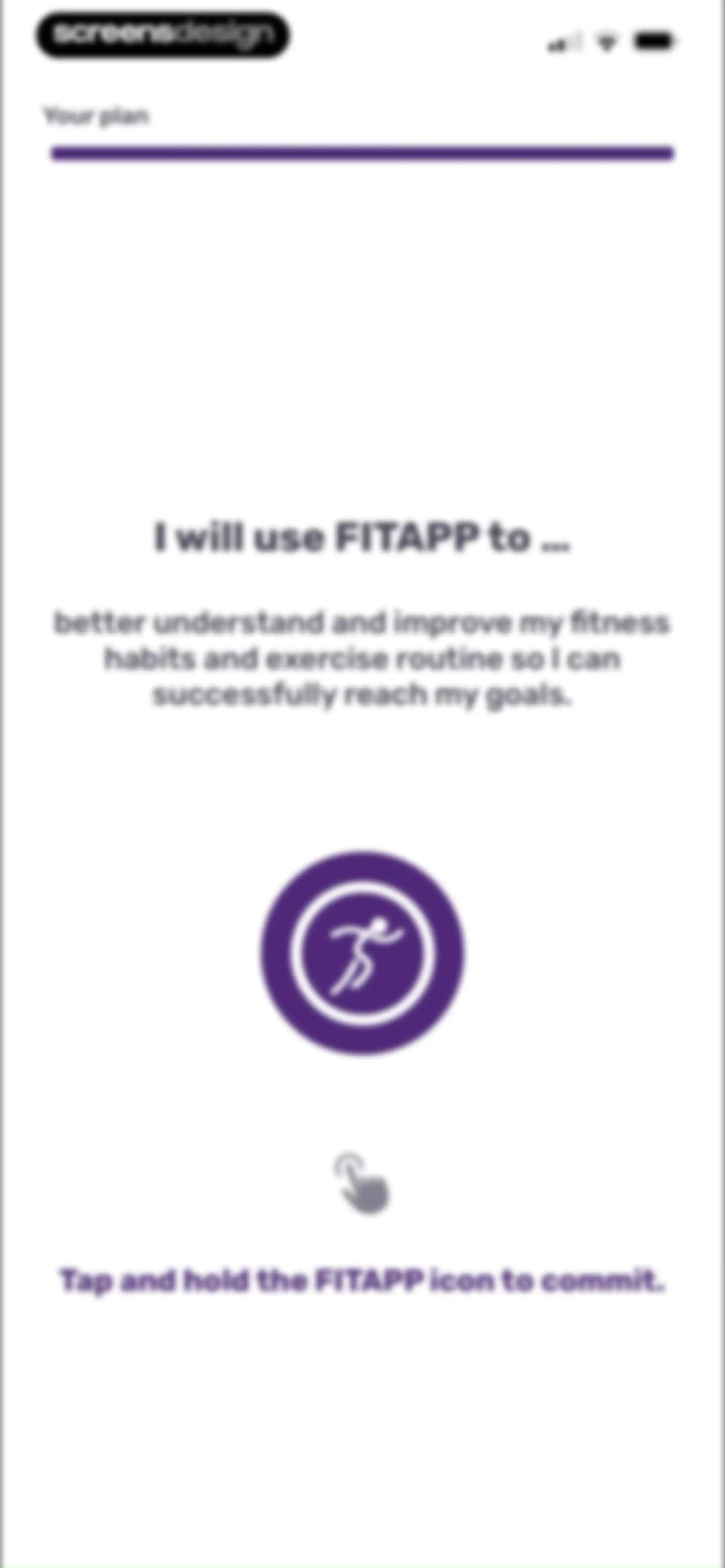Running Tracker App – FITAPP screen 34