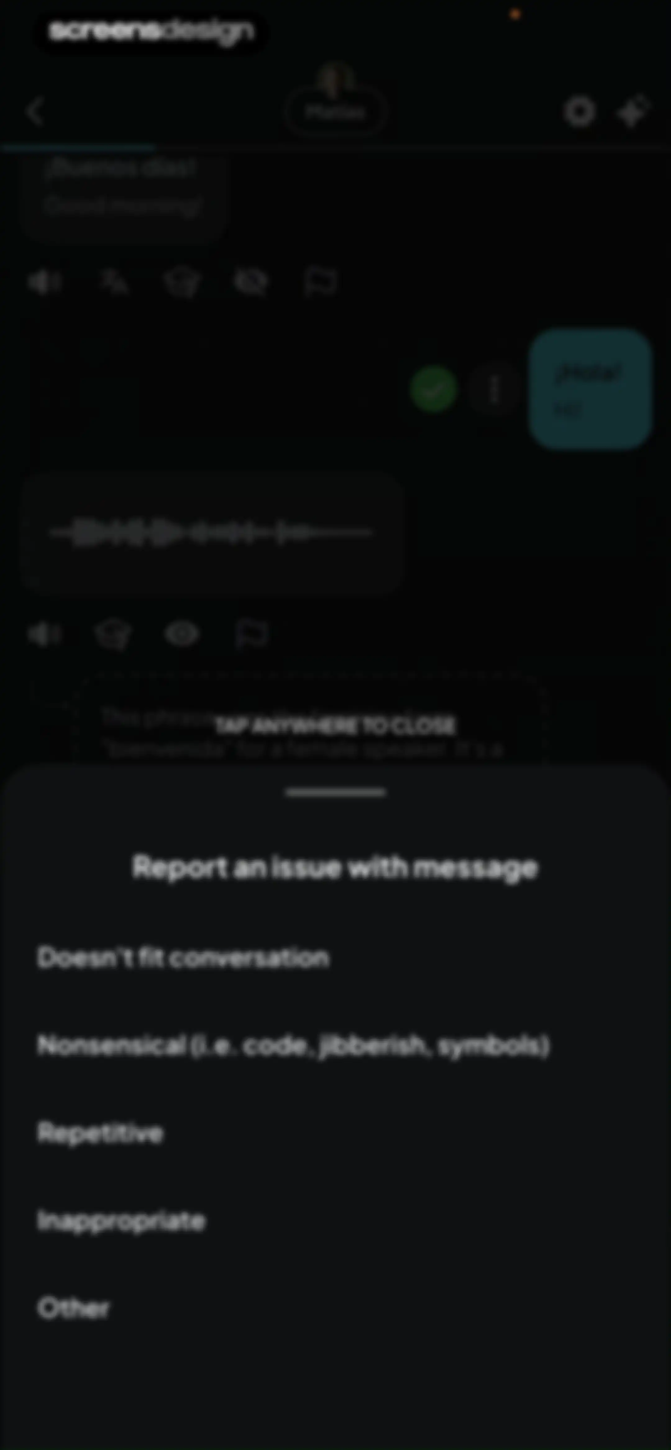 Jumpspeak | Language Learning screen 110