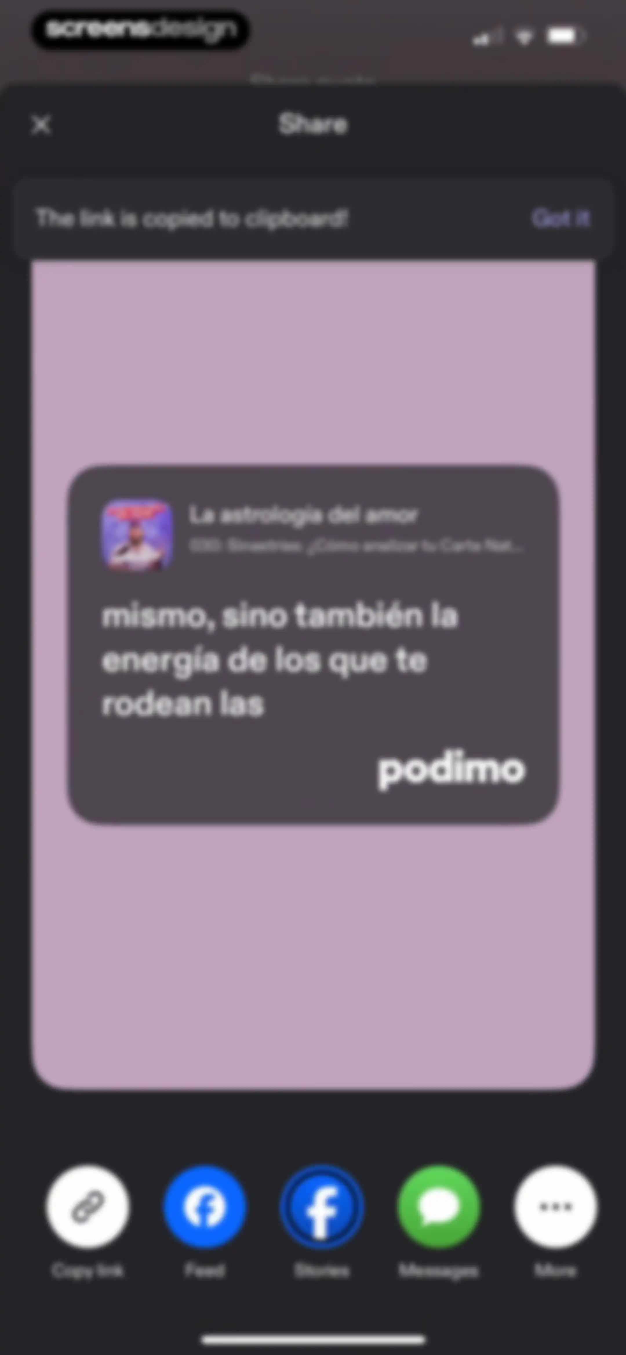 Podimo: Podcasts & audiobooks screen 67