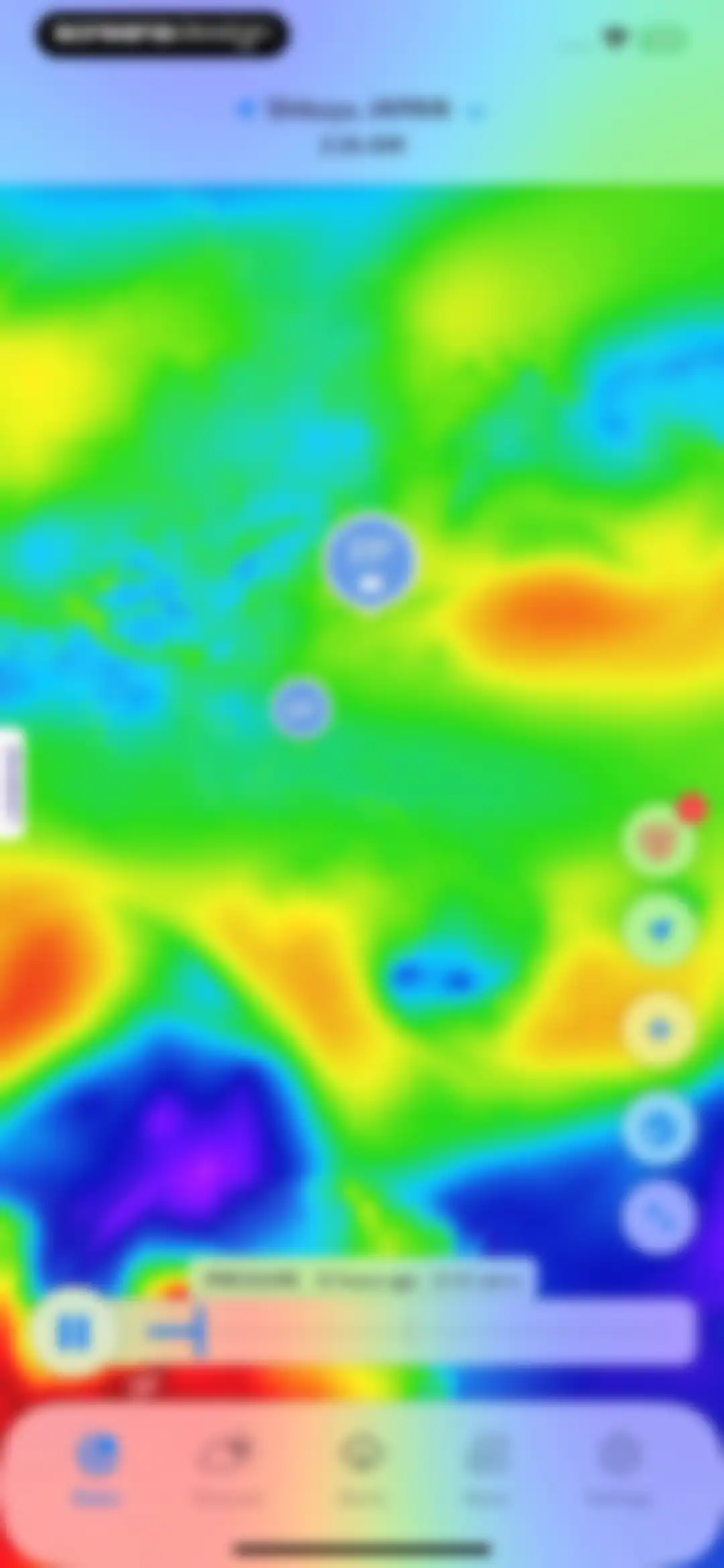 NOAA Live Weather Radar screen 25