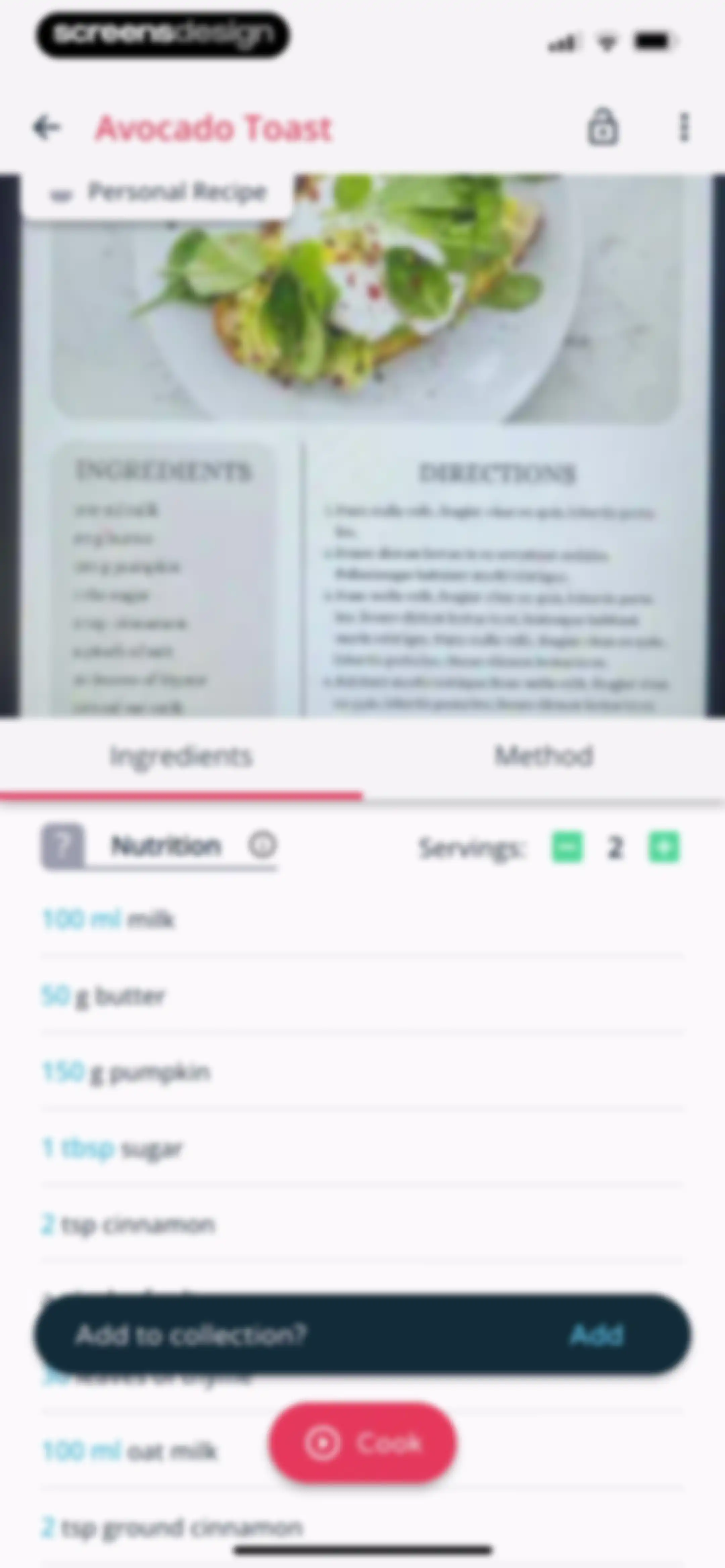 Stashcook: Recipe Keeper screen 88