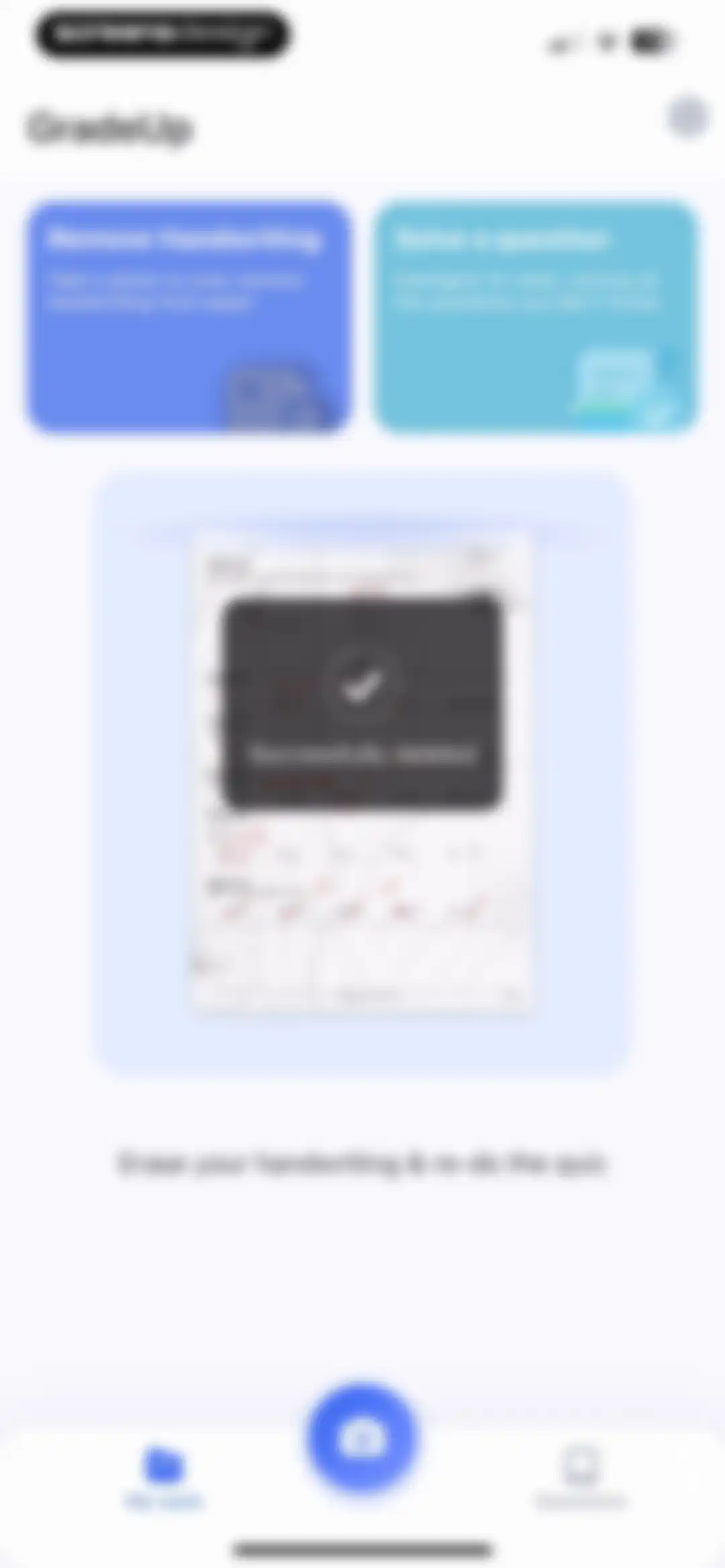 GradeUp: Homework Scanner screen 58