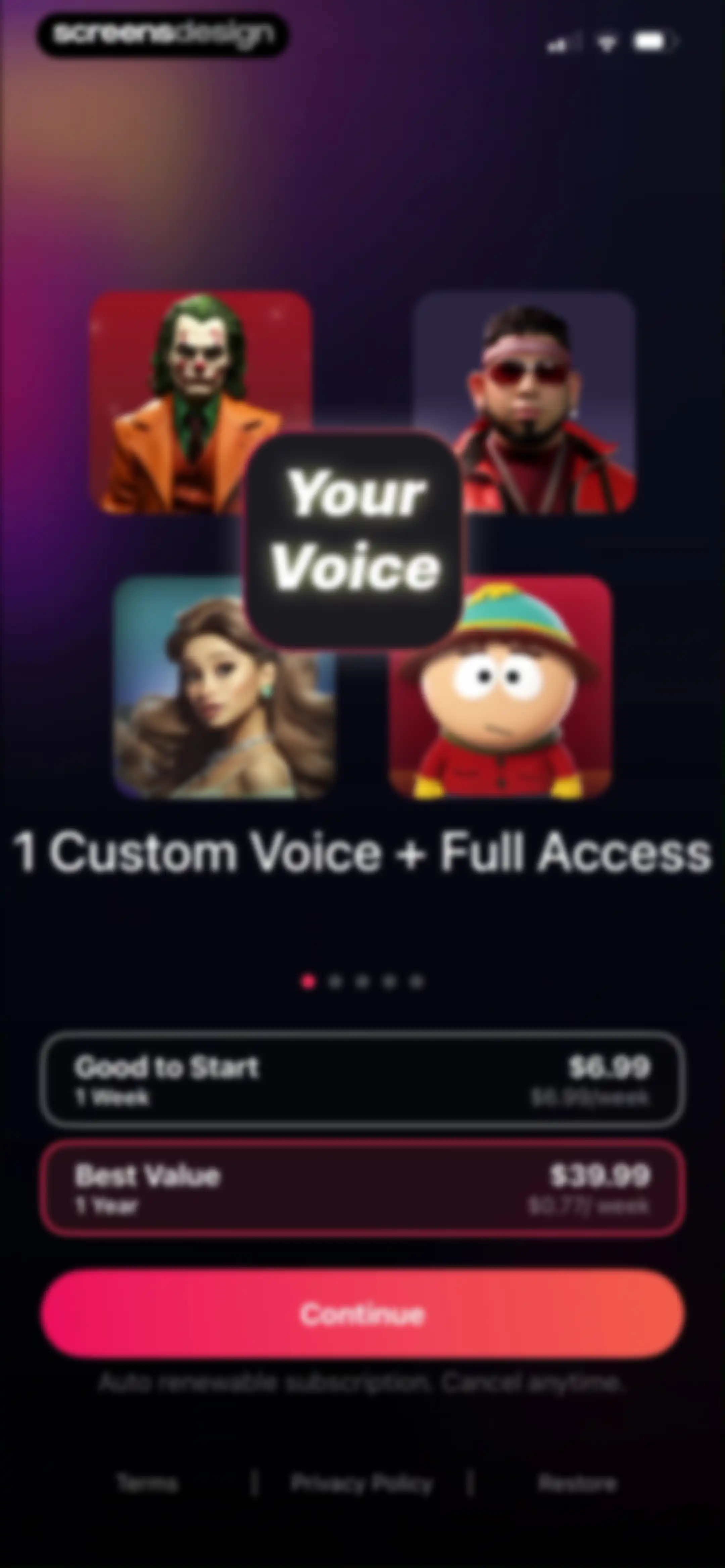 VocalMe: AI Music Generator screen 64