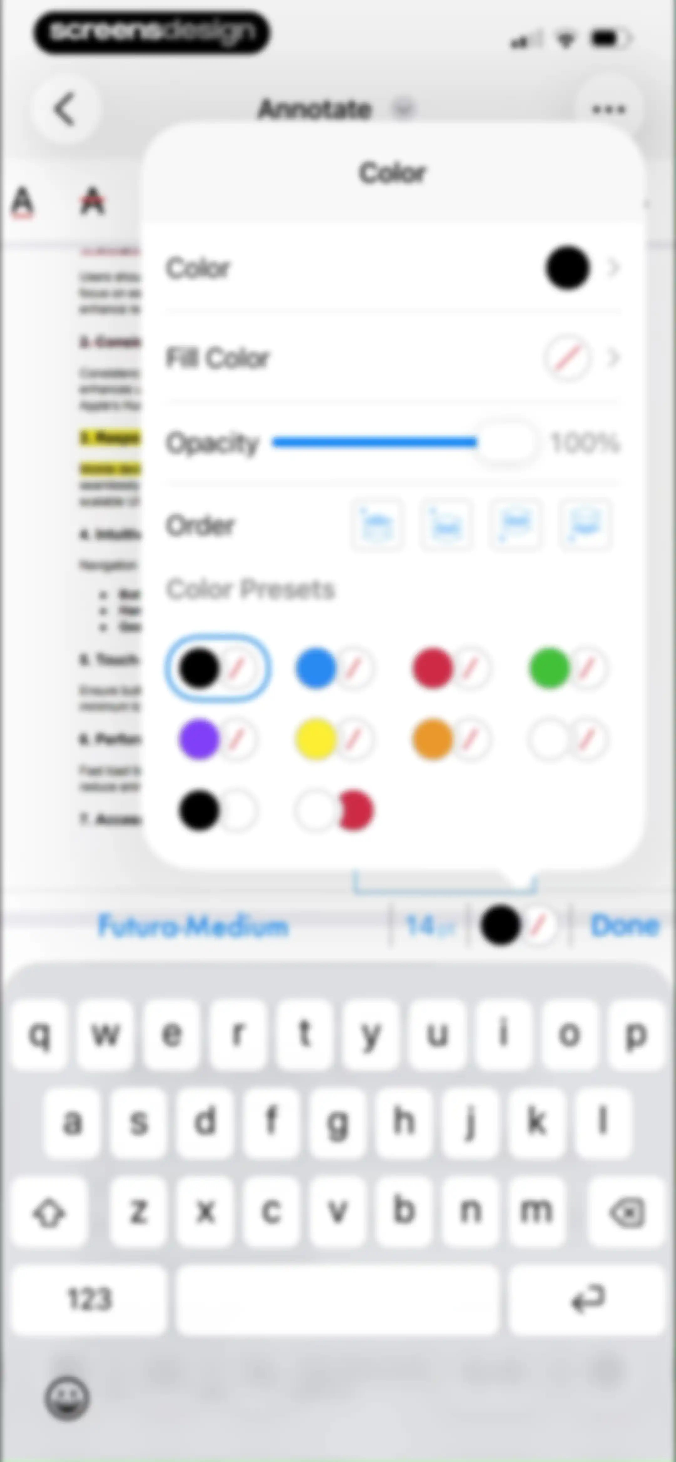 PDF Editor ® screen 29