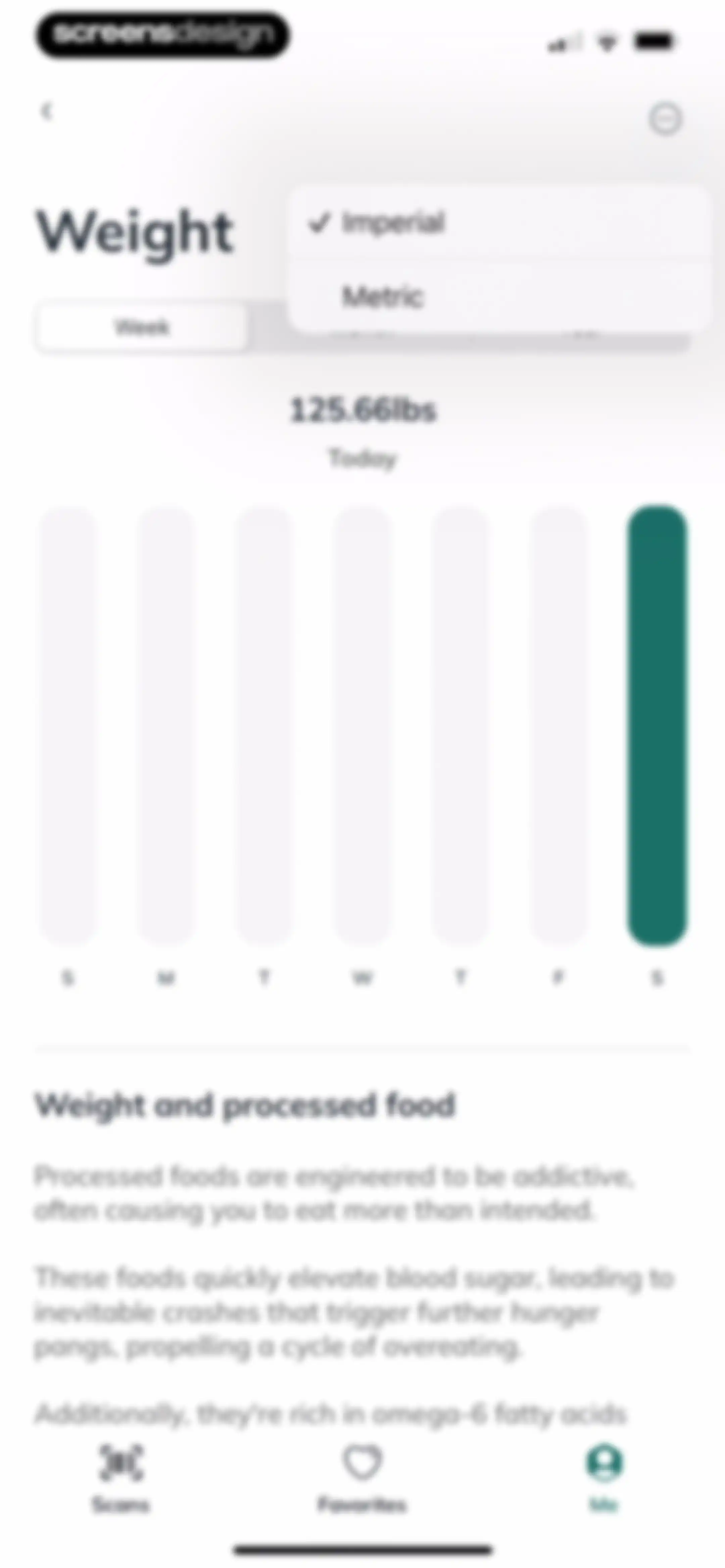 Ivy: Processed Food Scanner screen 74