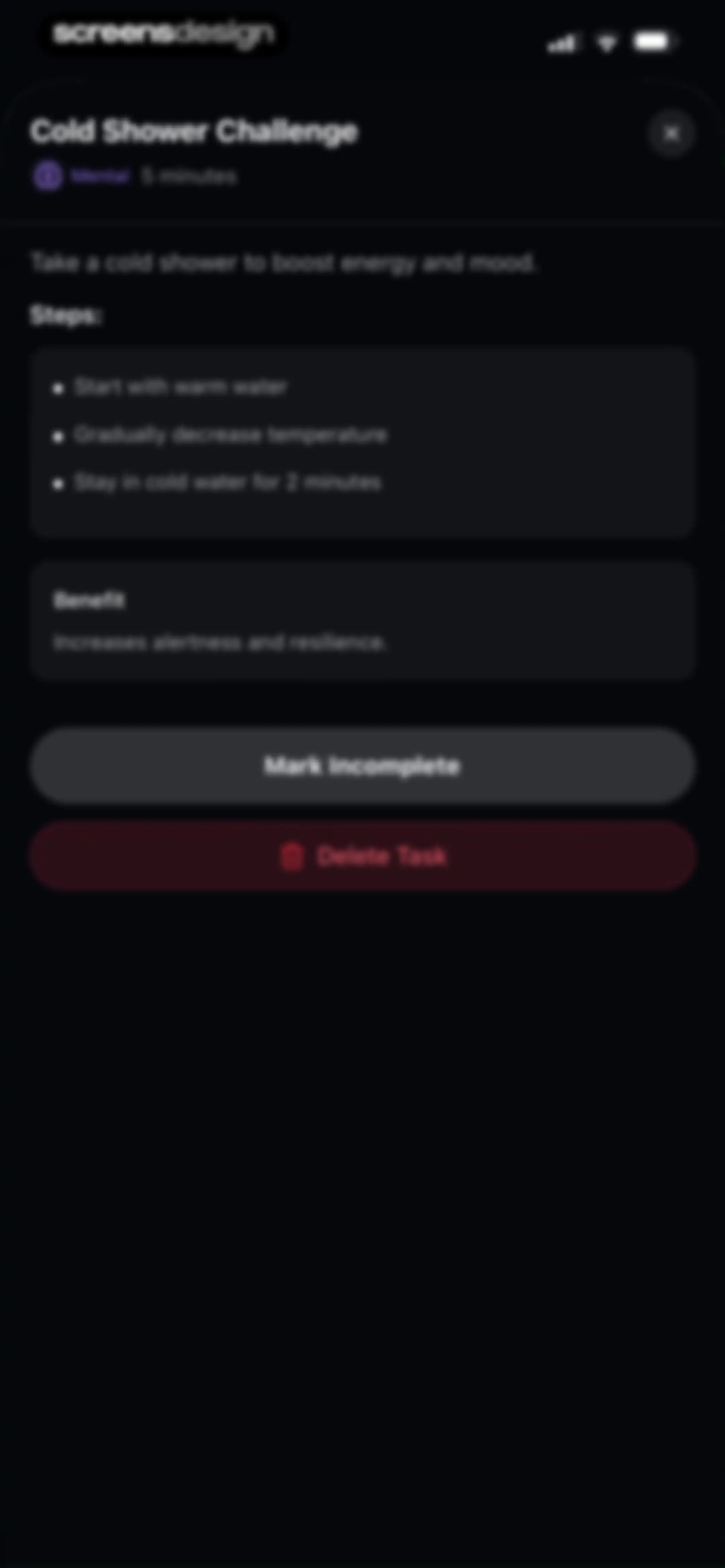 Critique AI: Habit Tracker screen 63