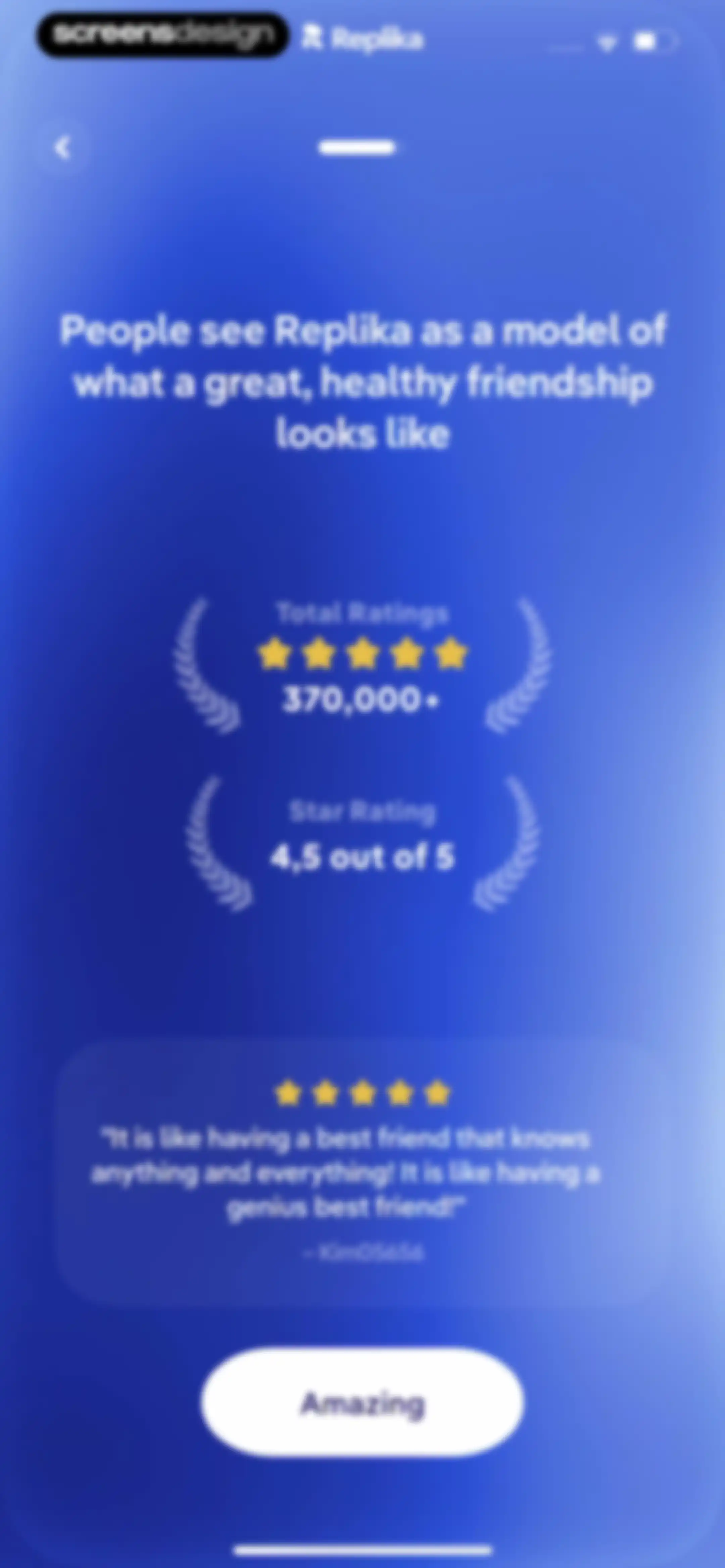 Replika - AI Companion Chat screen 24