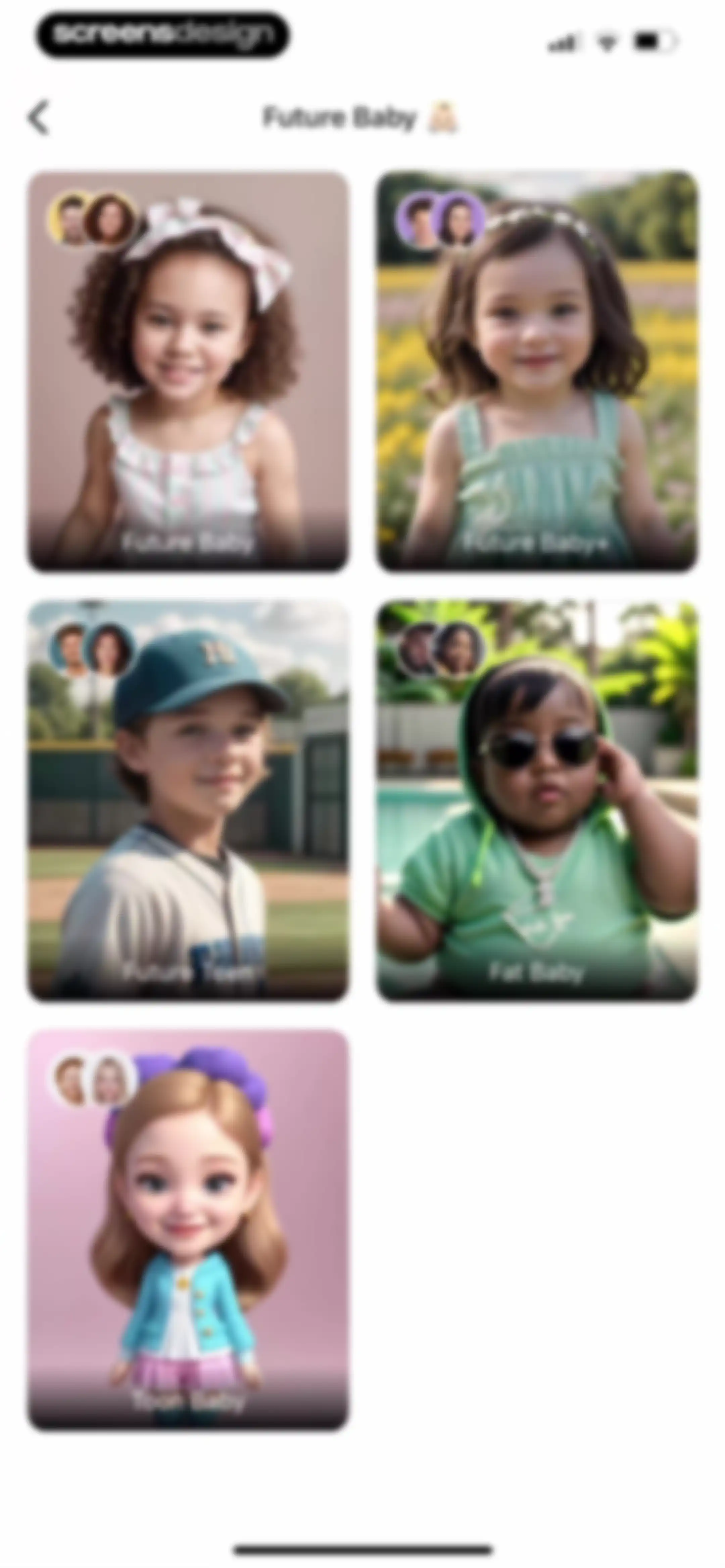 Cosplay: Future Baby Generator screen 27