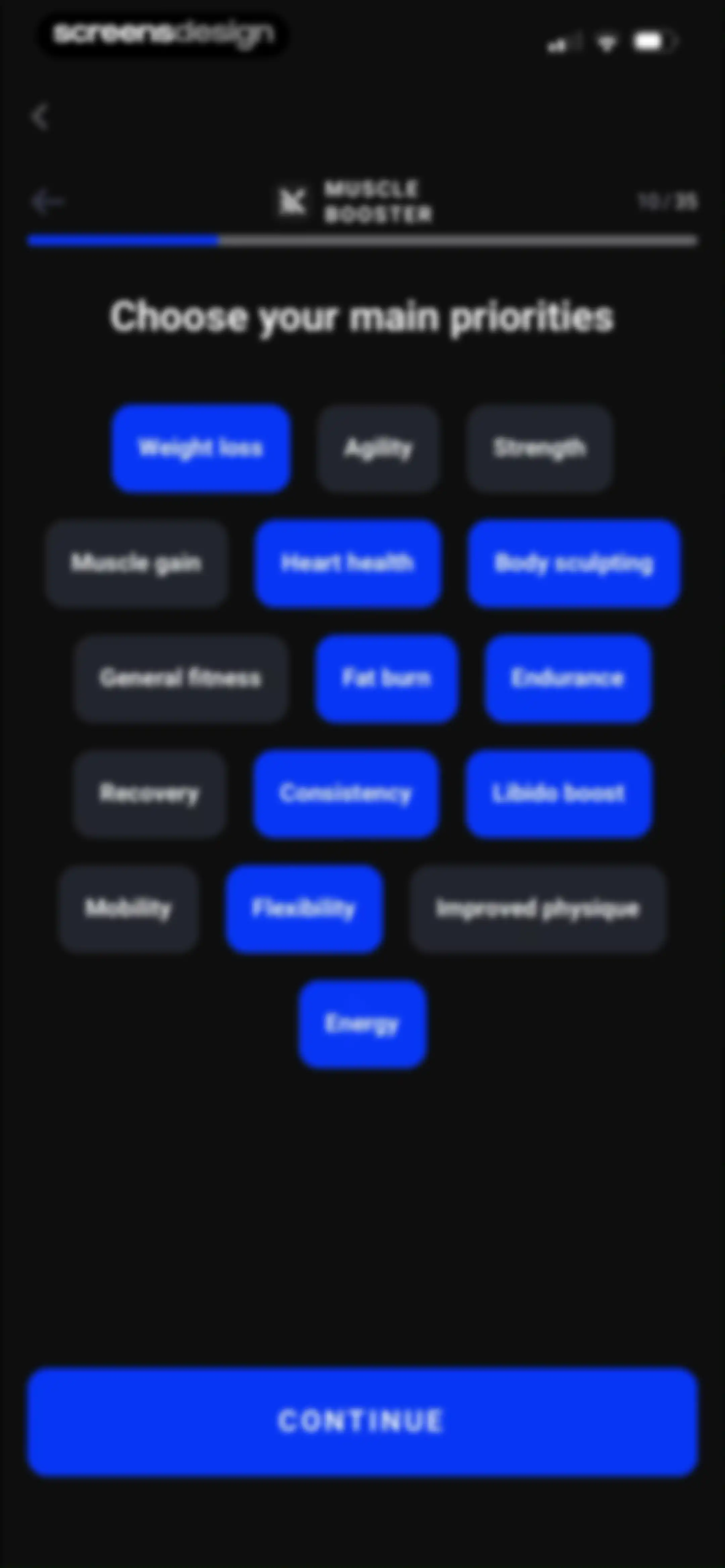Muscle Booster Workout Tracker screen 14