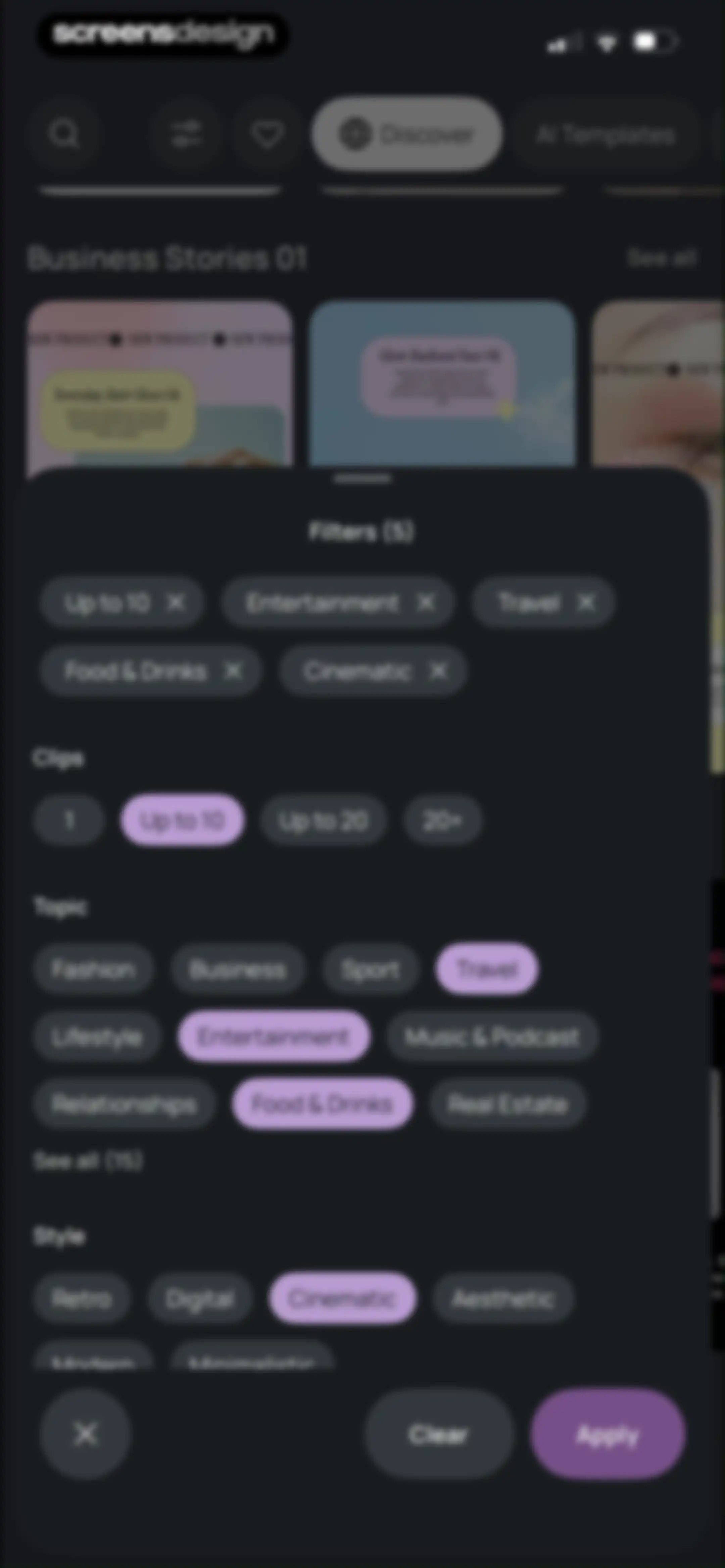 Templify・Video & Reel Maker screen 115