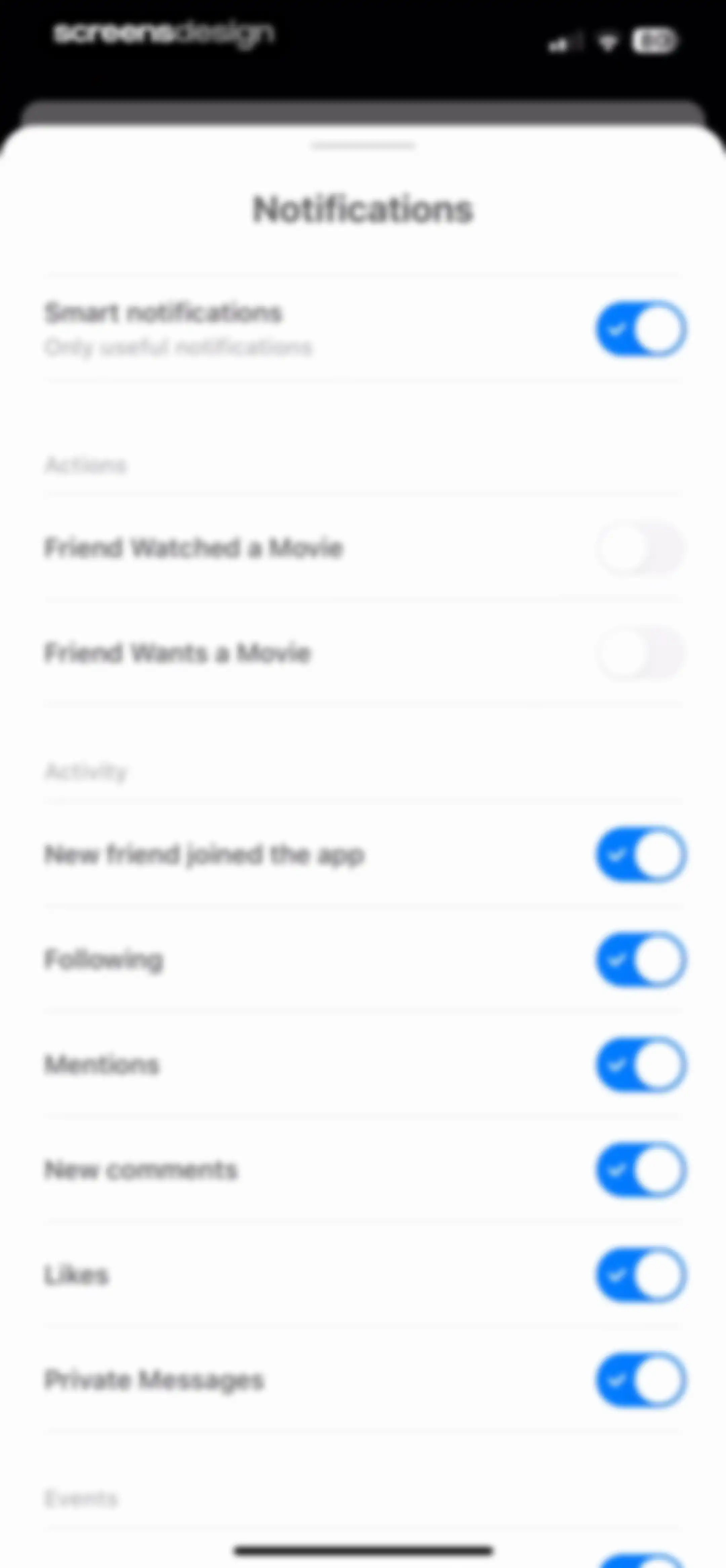 Must for Movies & TV screen 103