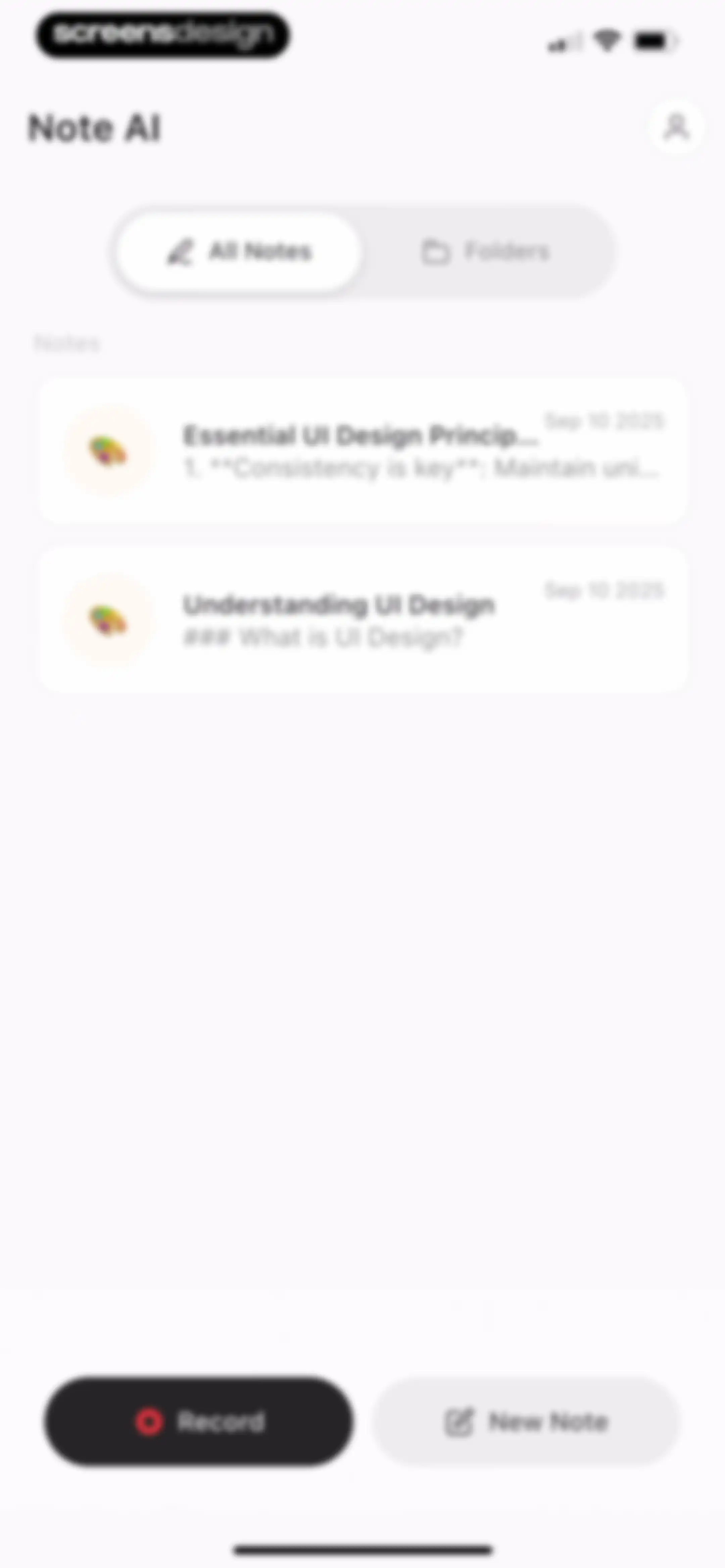 Note AI: Smart Note Taker screen 24