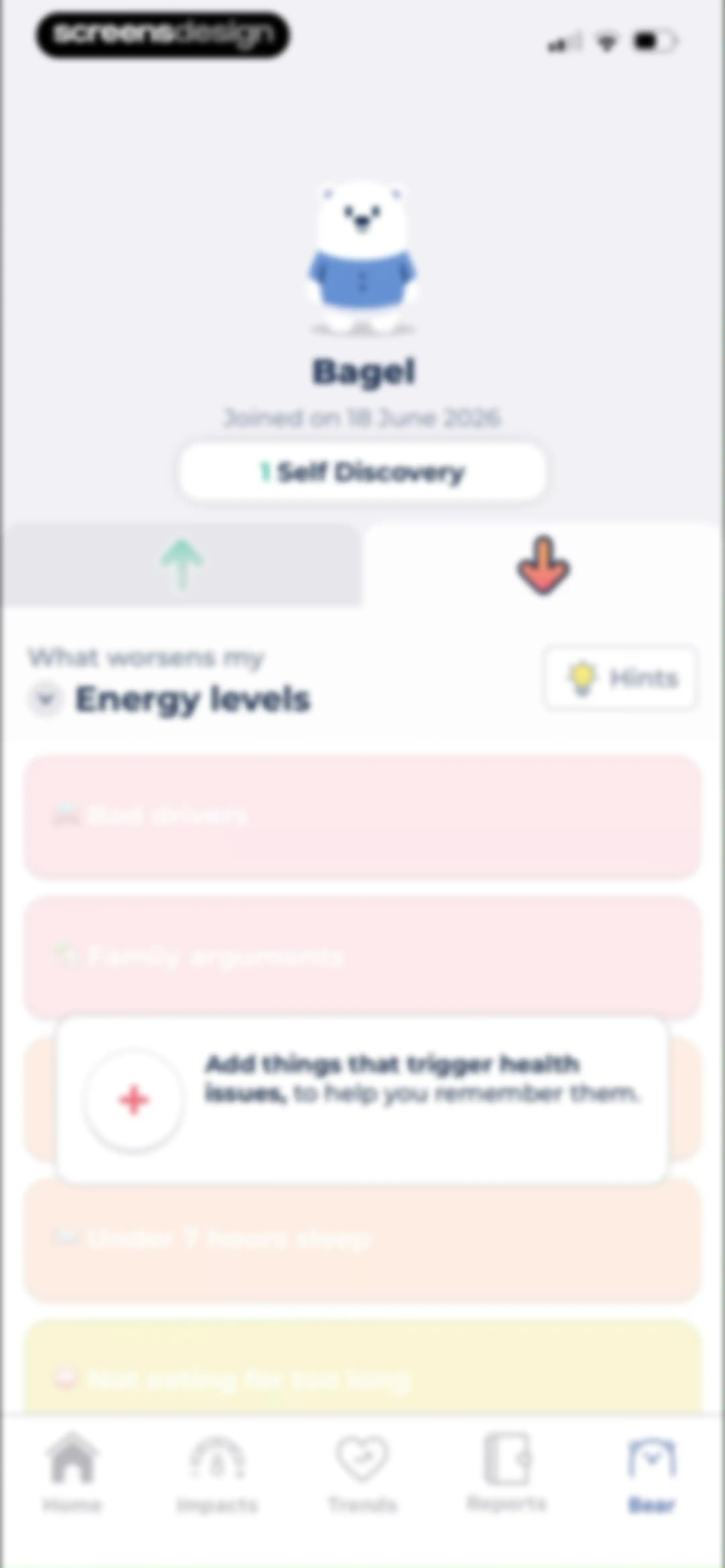 Bearable - Symptom Tracker screen 160