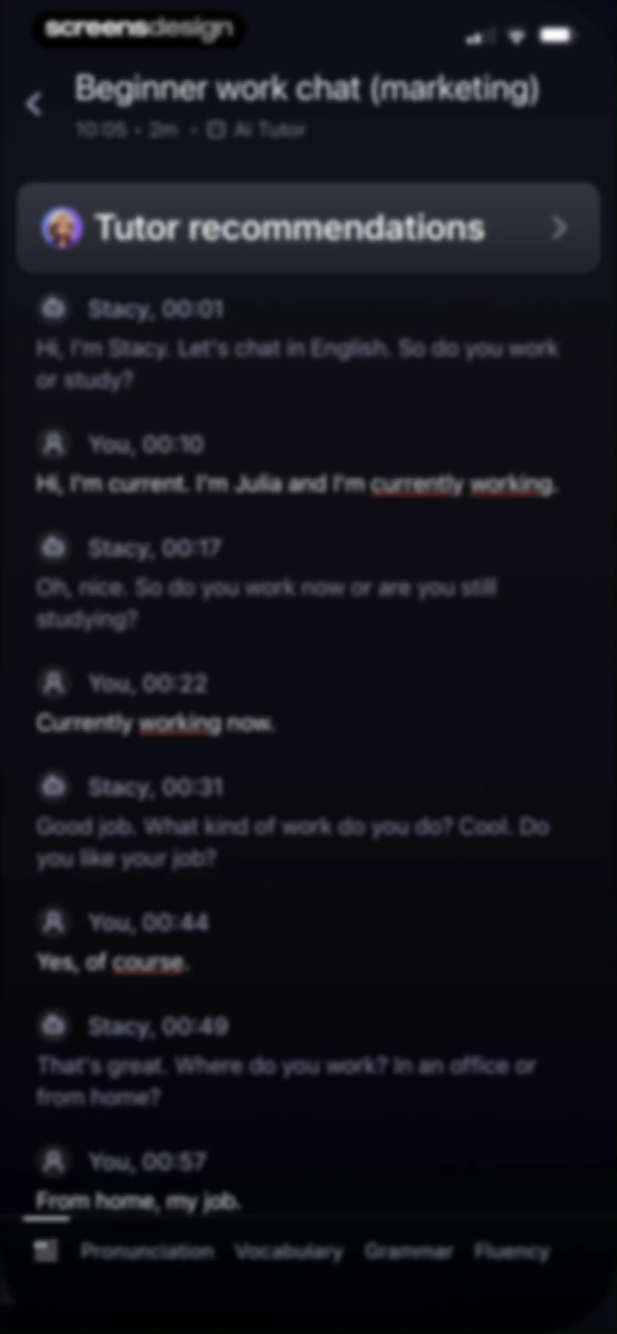 Fluently: AI Language Learning screen 121