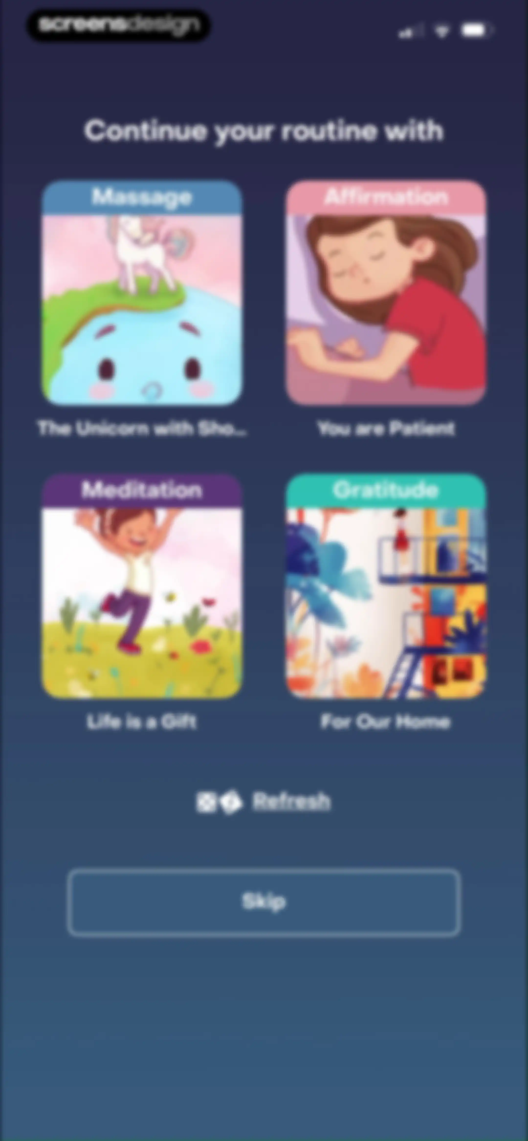 Storybook: Sleep & Meditation screen 59