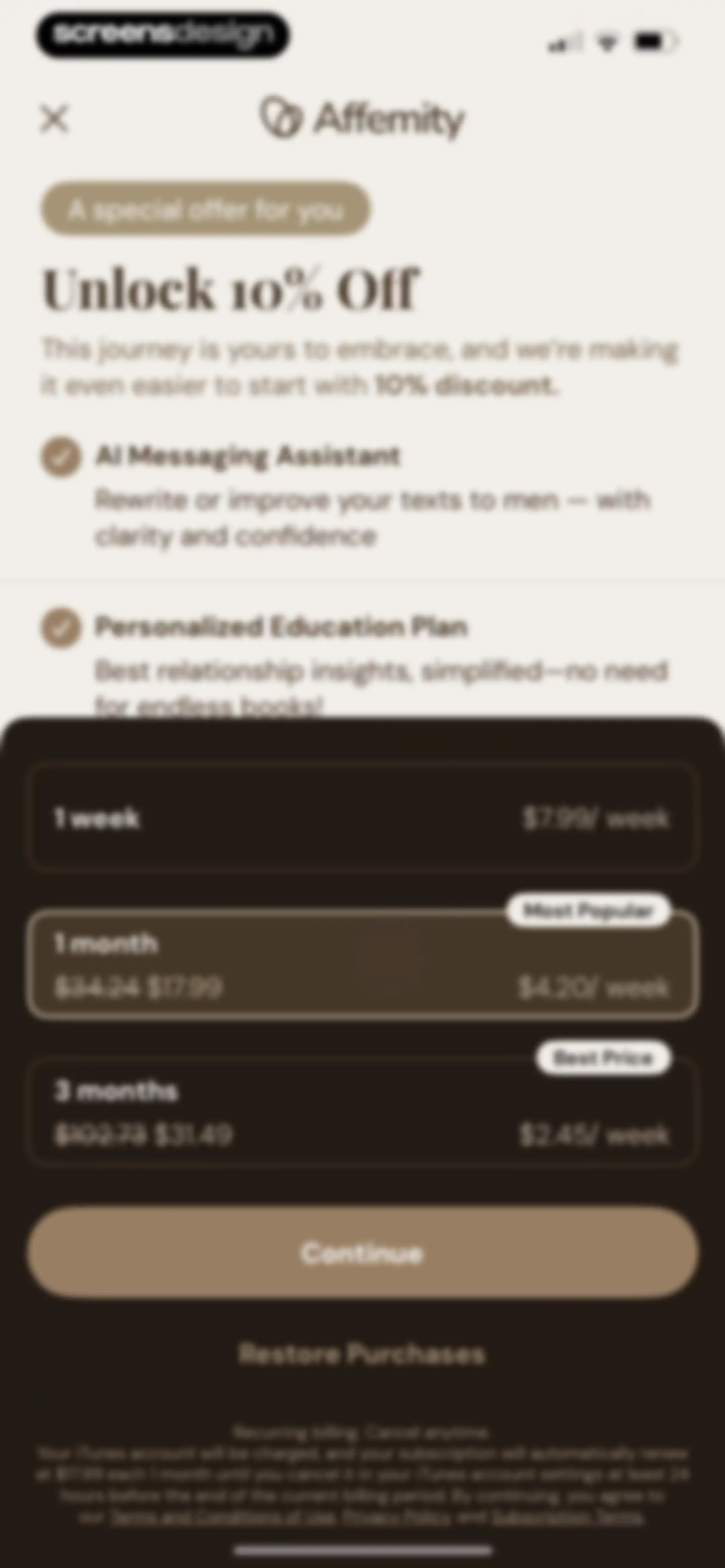 Affemity: Relationship Coach screen 114