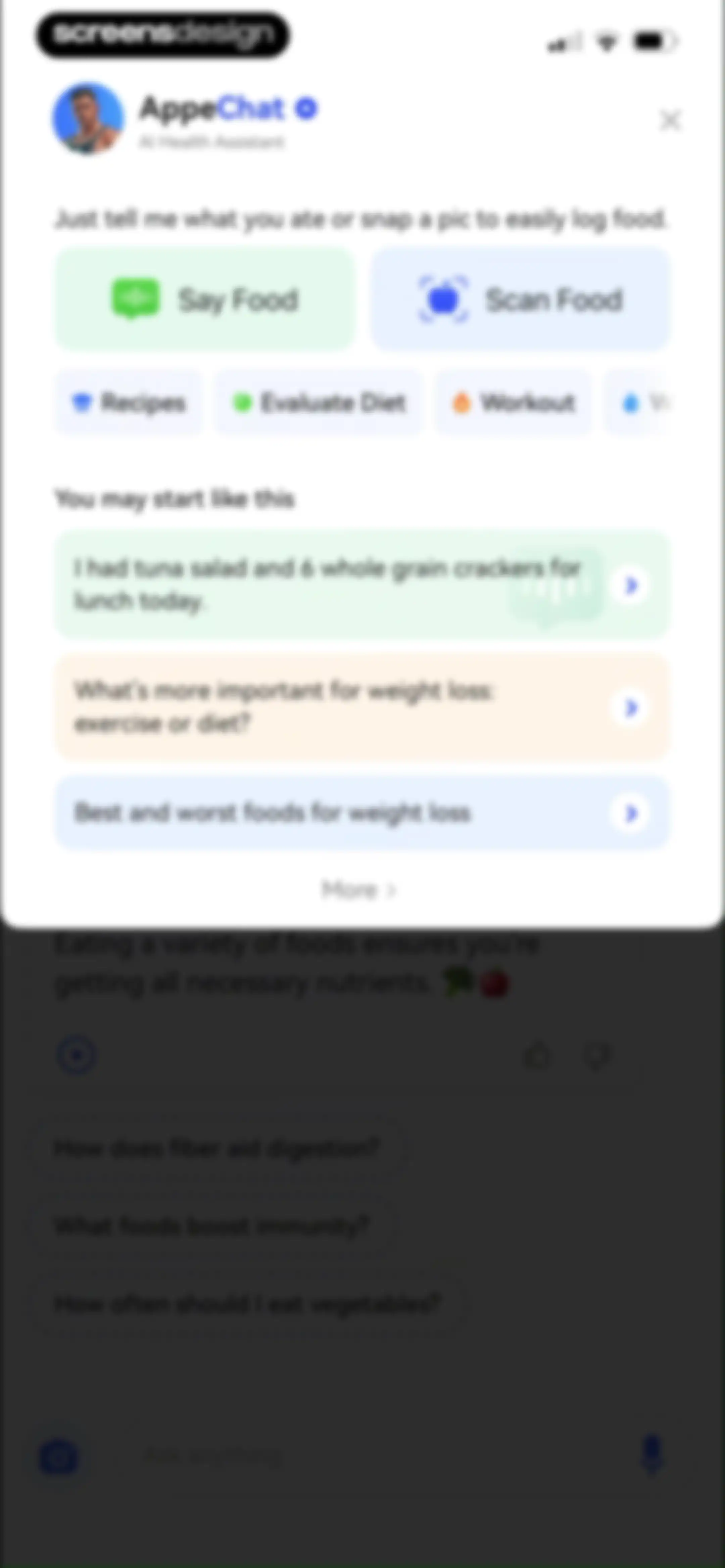 AI Calorie Counter - Appediet screen 132