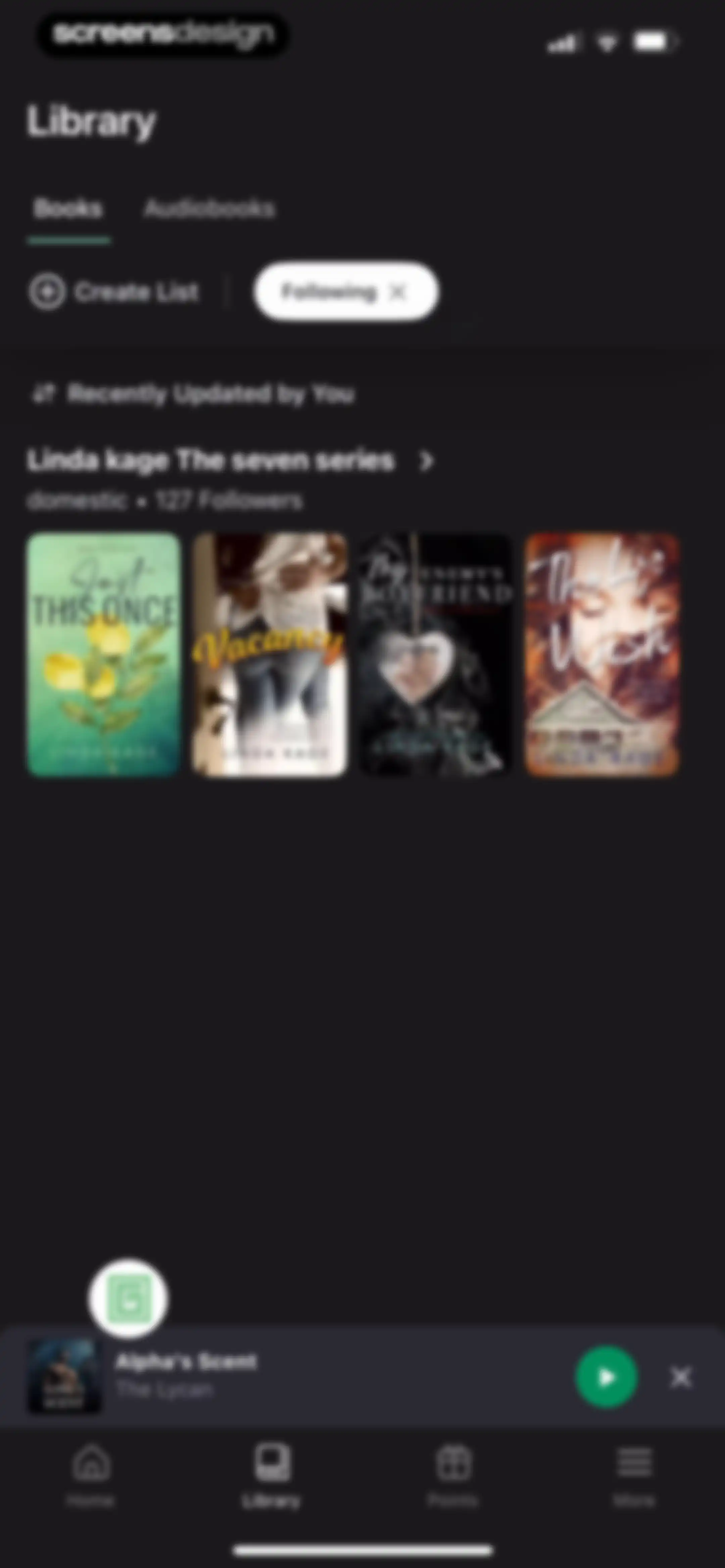 Galatea: Books & Audiobooks screen 79