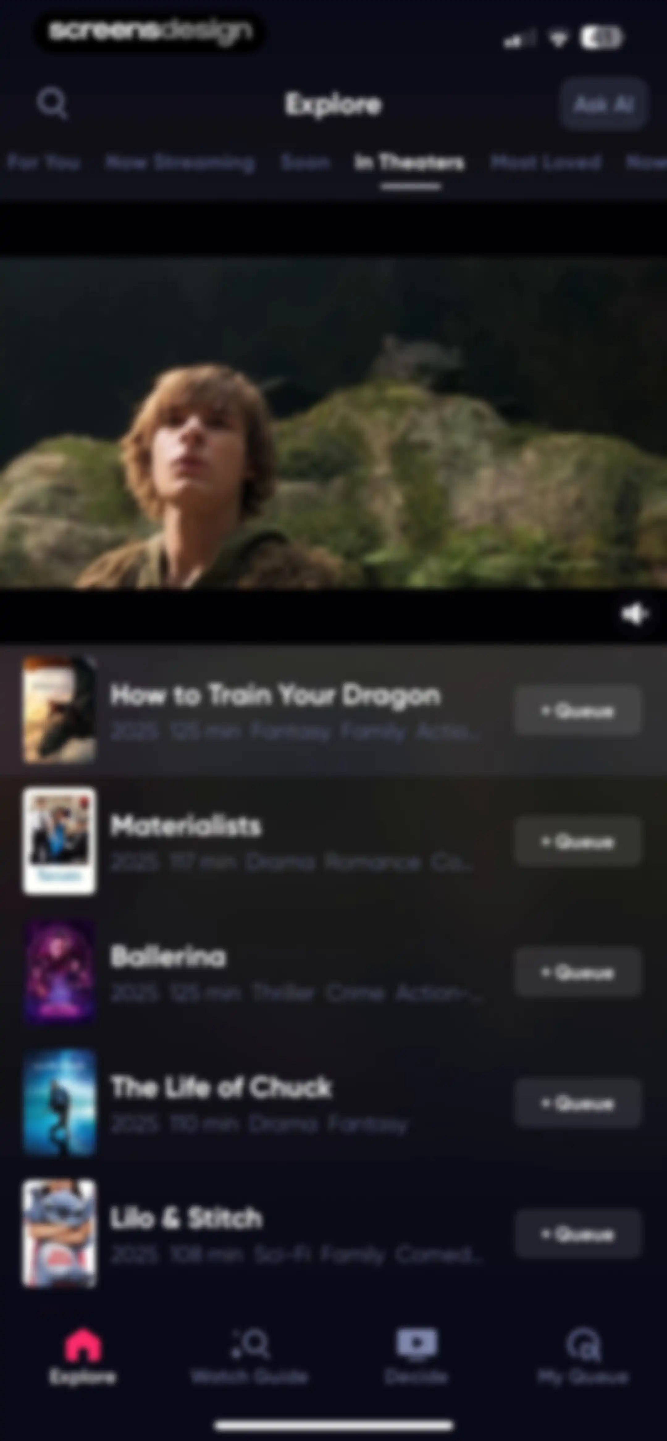 Queue - Find Movies & Shows screen 69