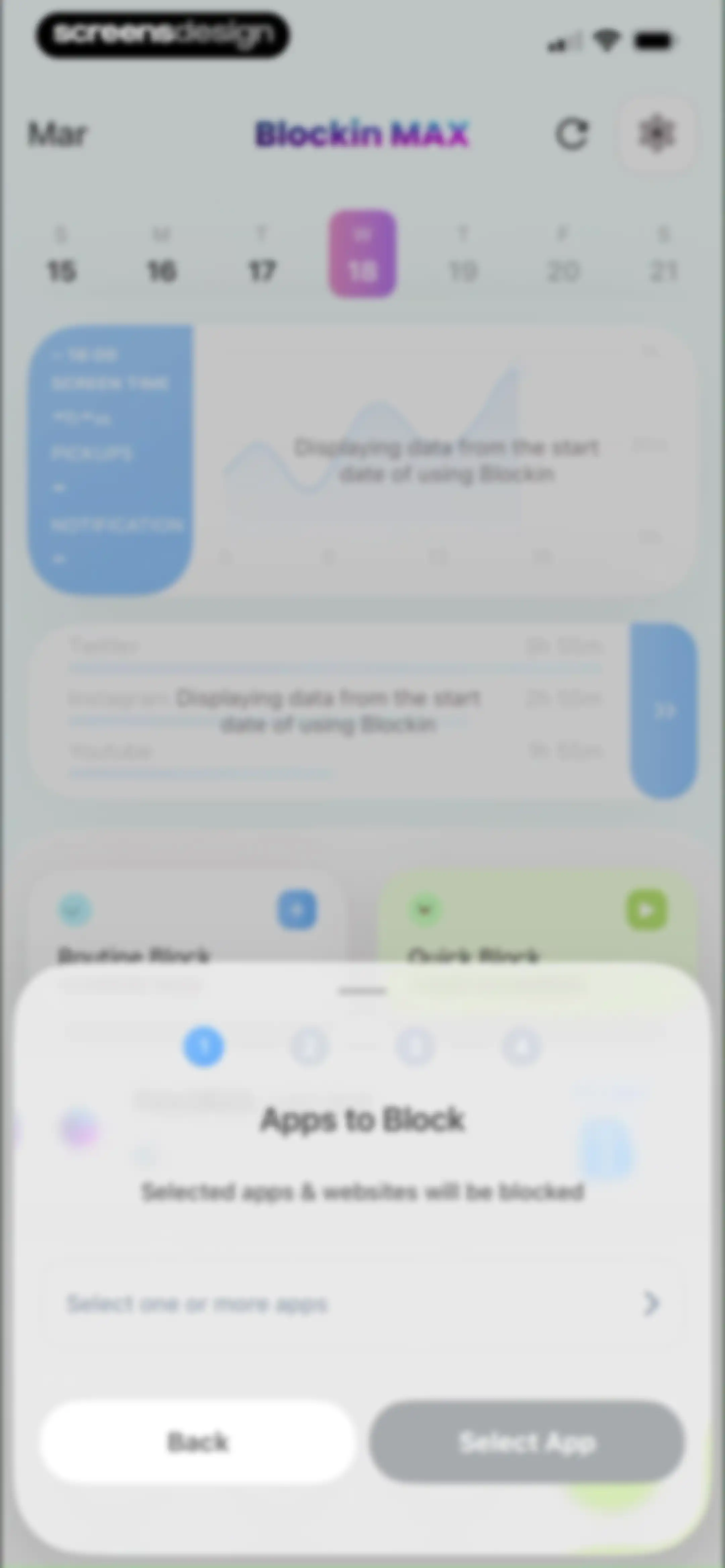 Blockin -Screen Time for Focus screen 116