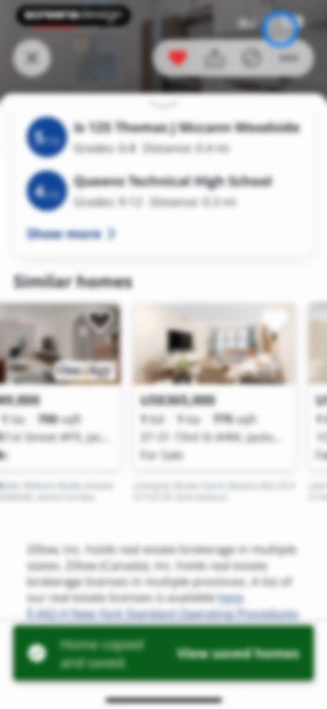 Zillow Real Estate & Rentals screen 65