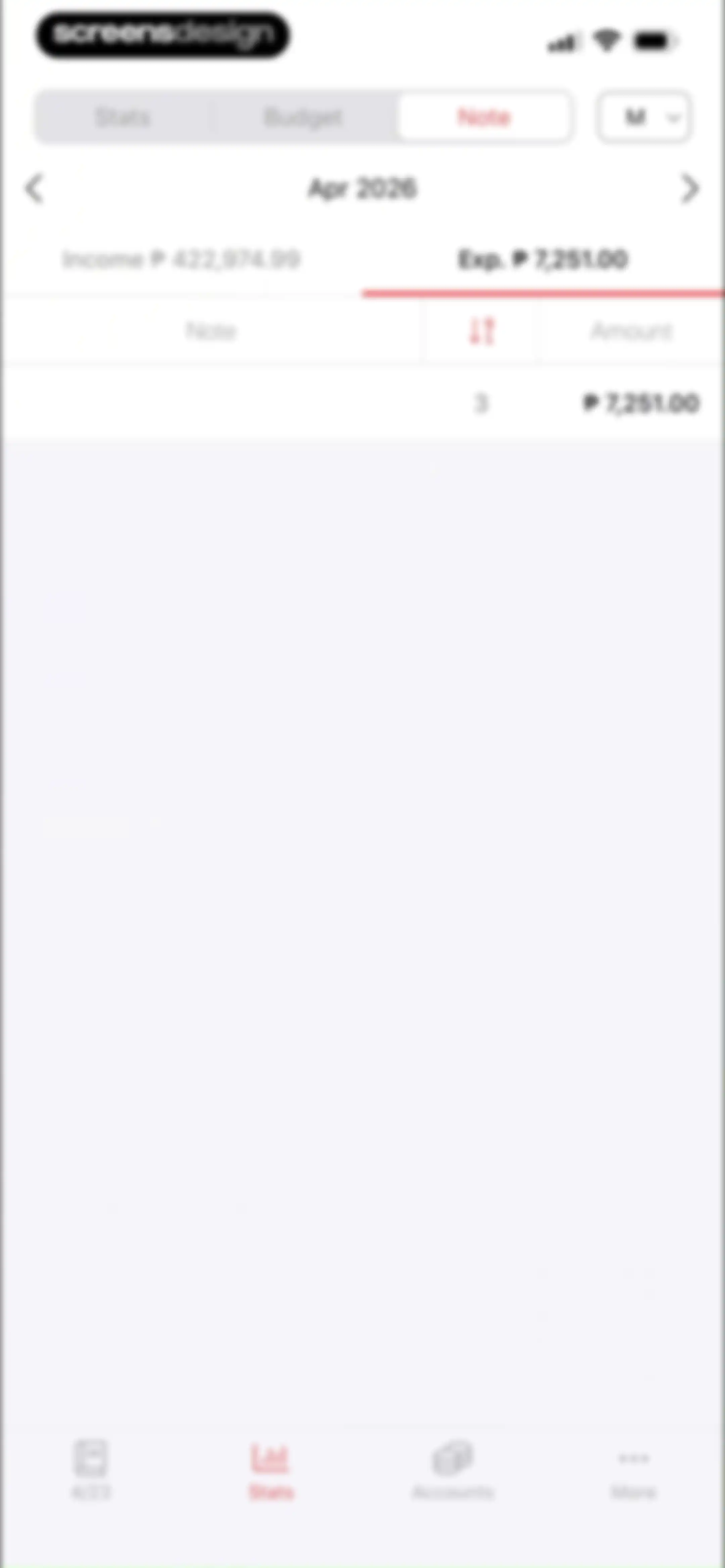 Money Manager Expense & Budget screen 62