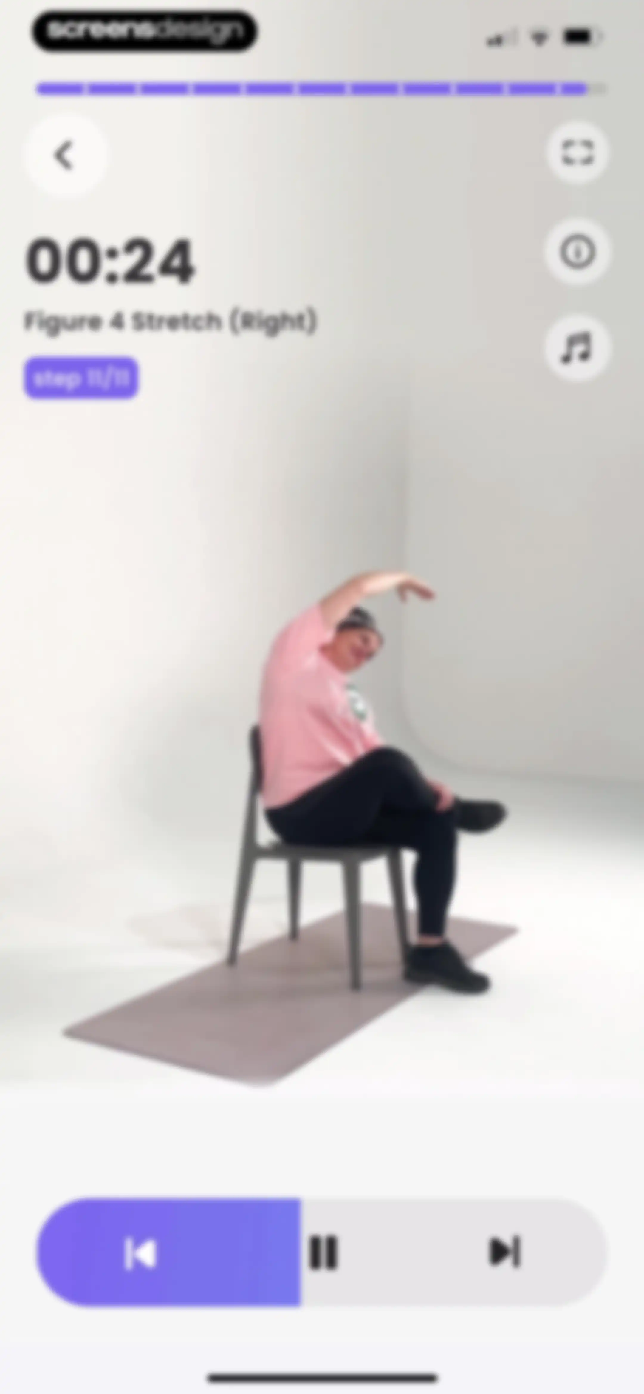 Chair Yoga for Seniors at Home screen 60