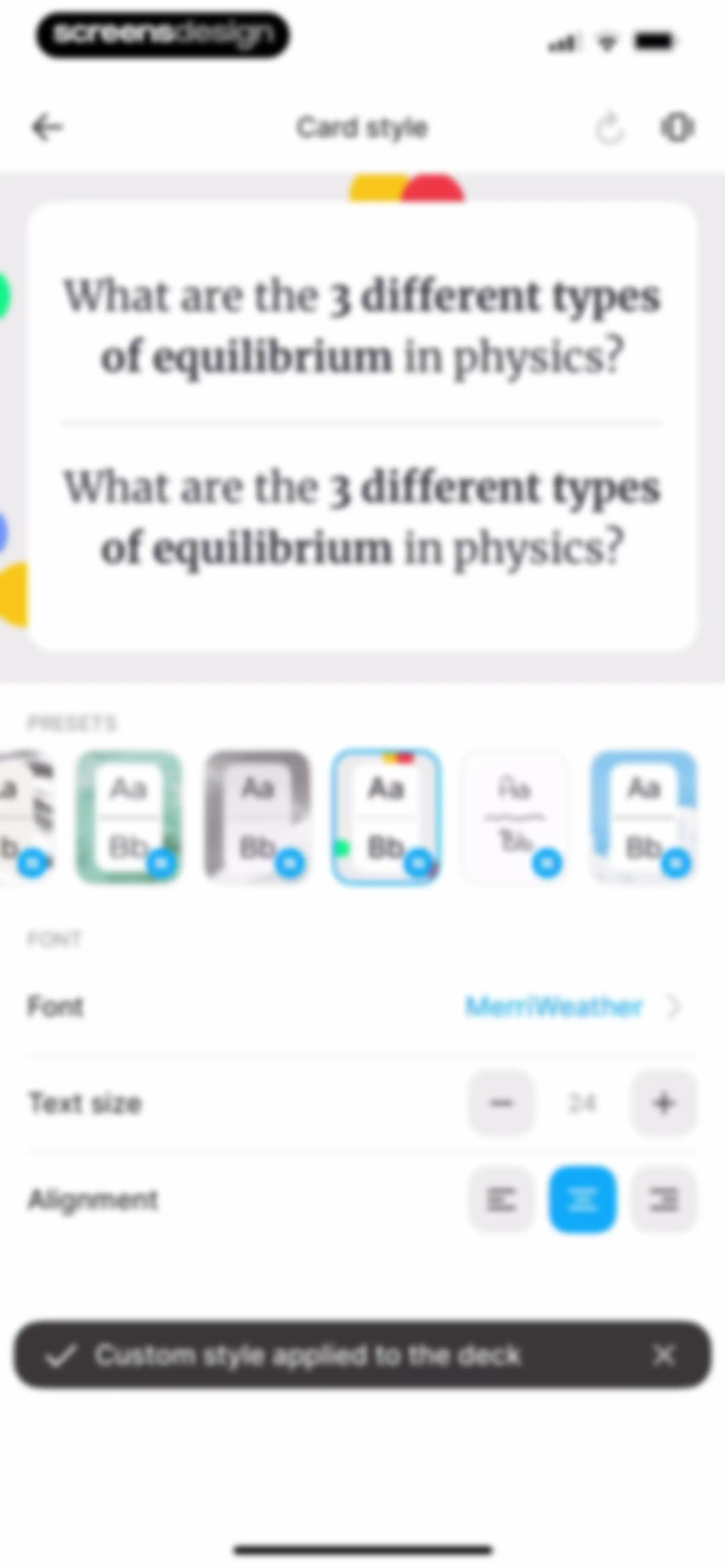 Noji - Flashcards study app screen 70