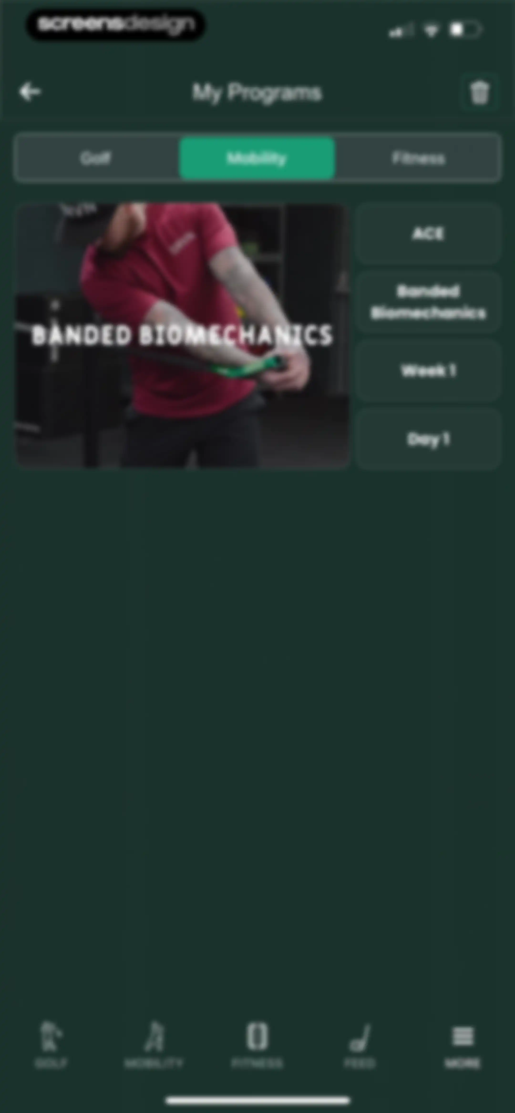 DRVN - Golf & Gym Workouts screen 148