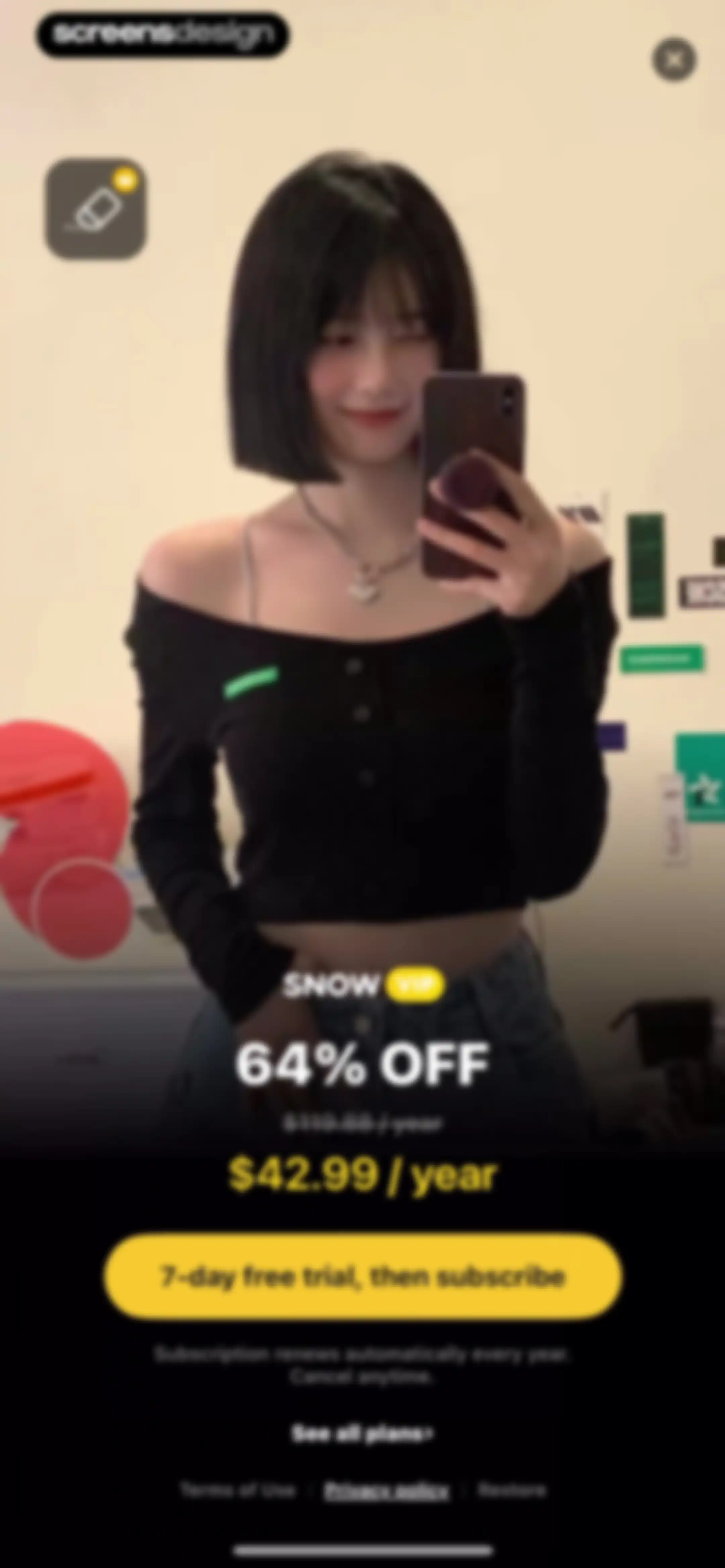 SNOW - AI Profile screen 6